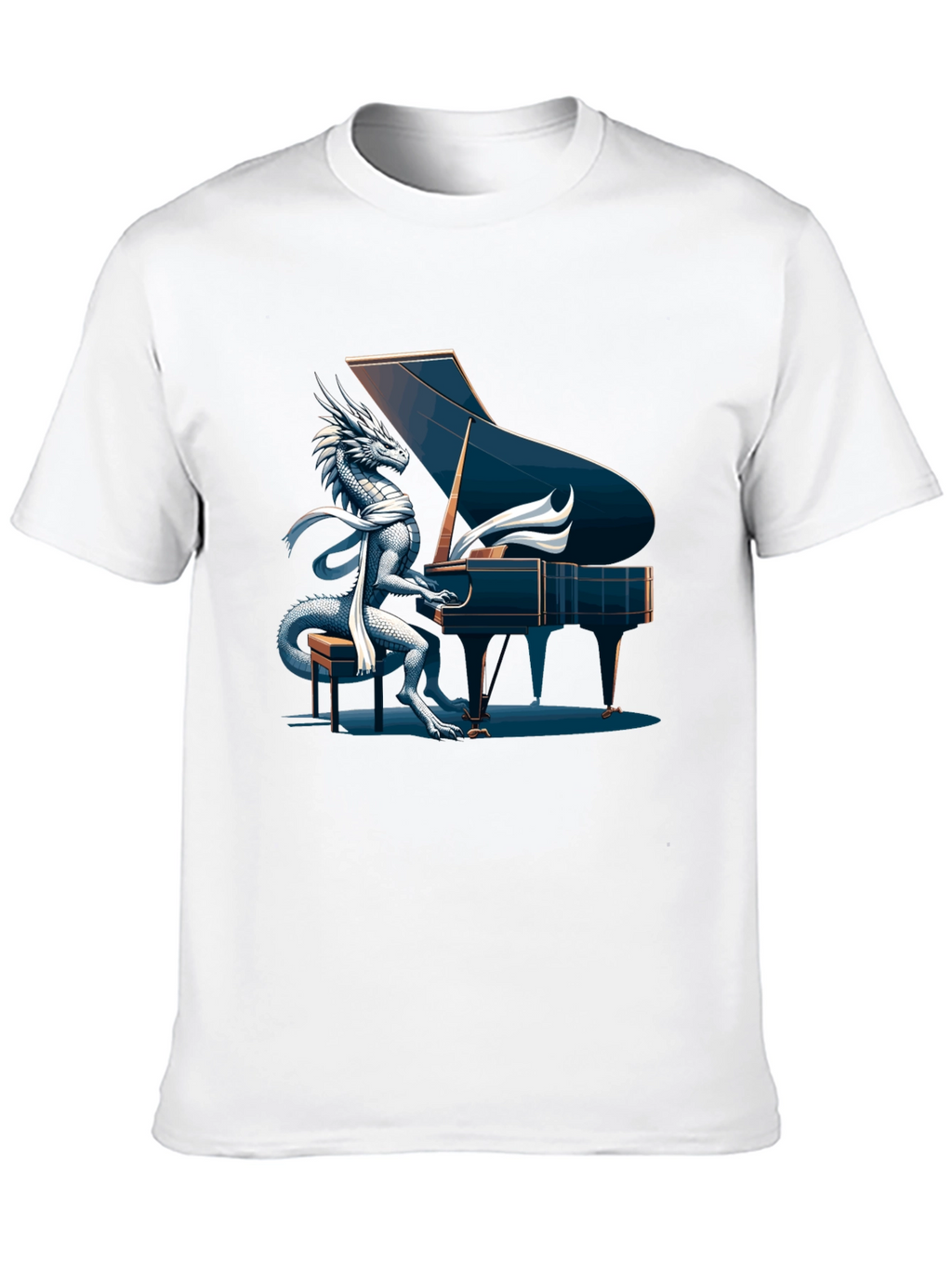 Dragon Pianist Graphic Tee