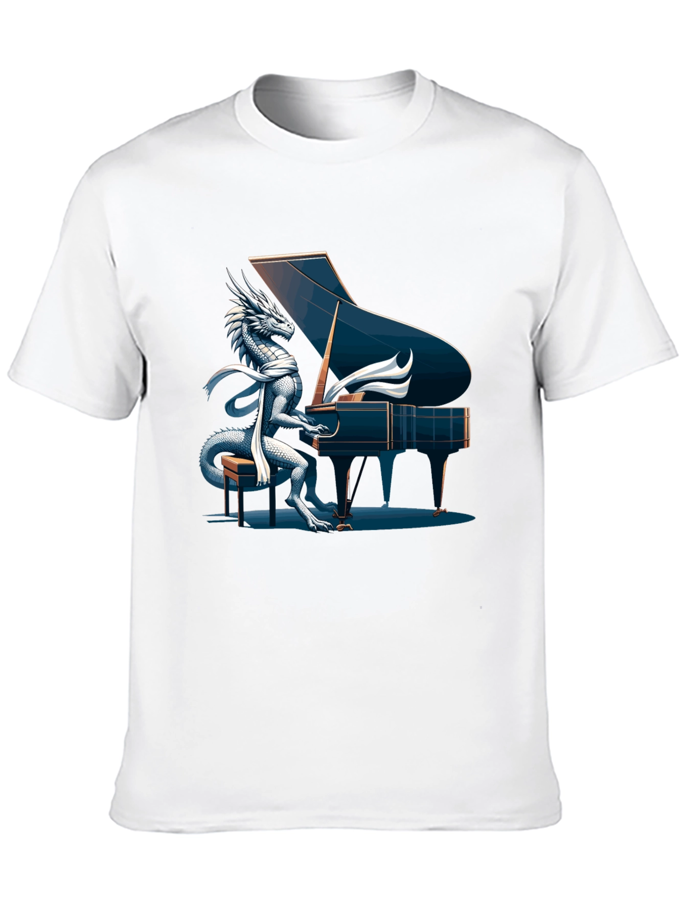 Dragon Pianist Graphic Tee