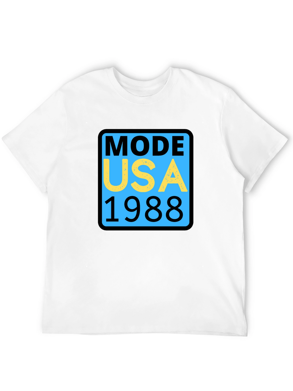Mode USA 1988 Graphic Tee - Retro Style