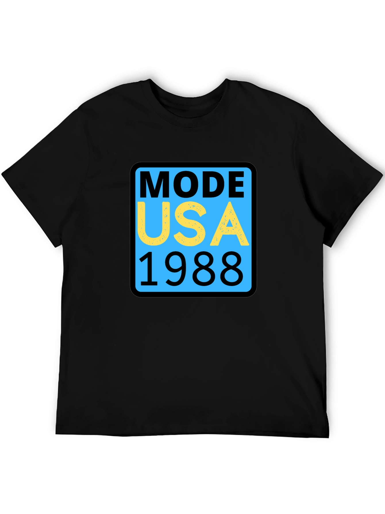 Mode USA 1988 Graphic Tee - Retro Style