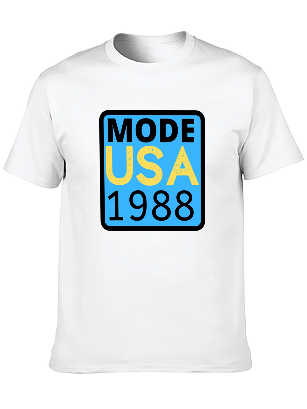 Mode USA 1988 Graphic Tee - Retro Style