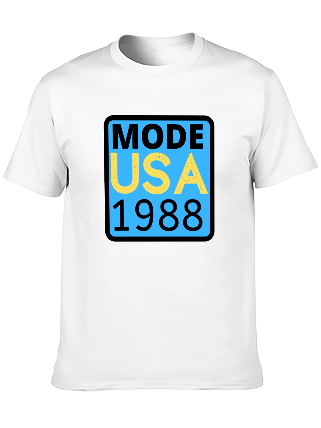 Mode USA 1988 Graphic Tee - Retro Style