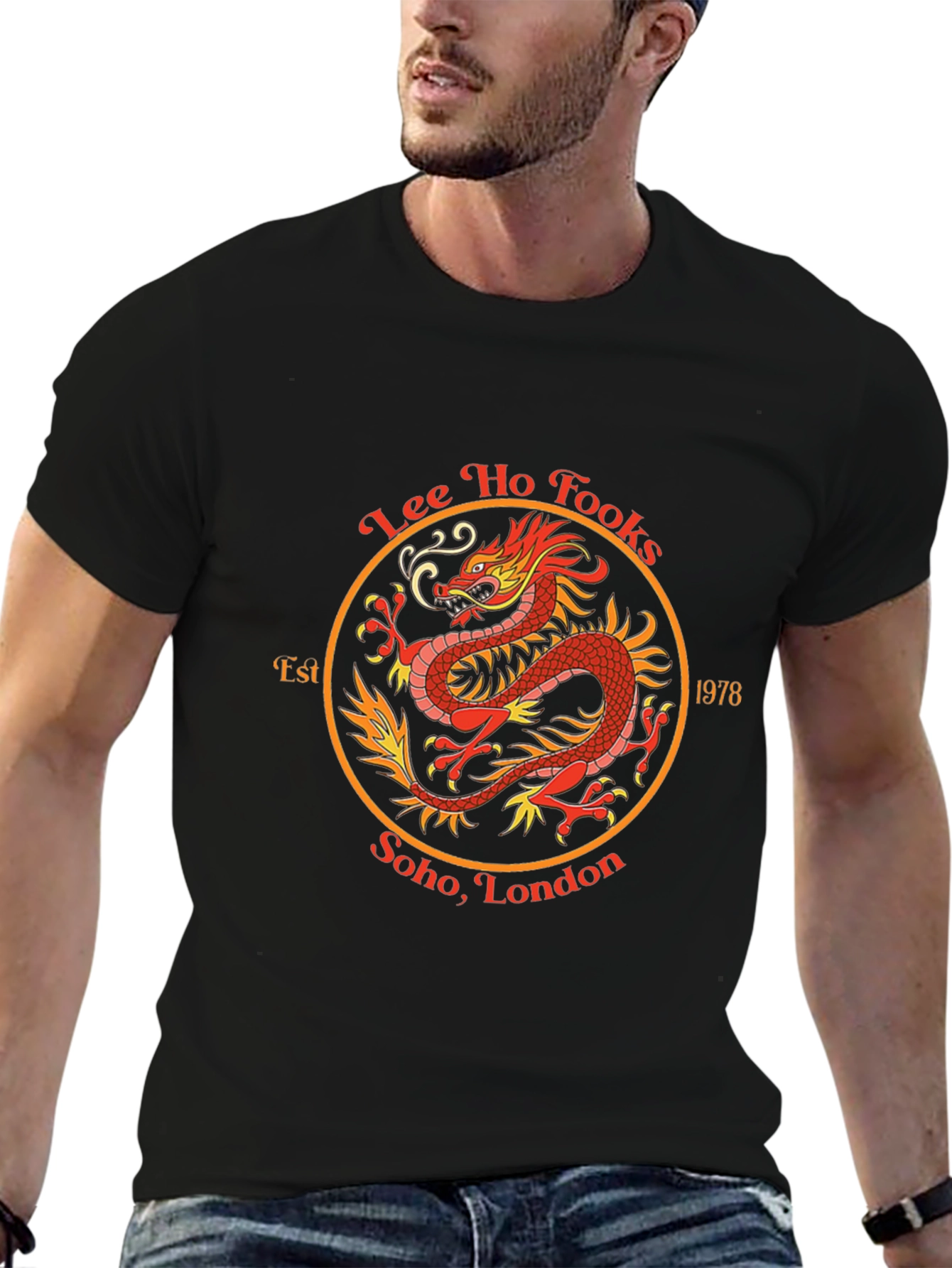 Lee Ho Fooks Dragon Tee - Soho London