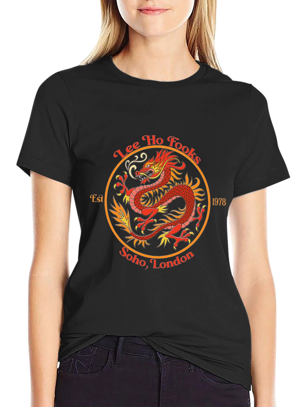 Lee Ho Fooks Dragon Tee - Soho London
