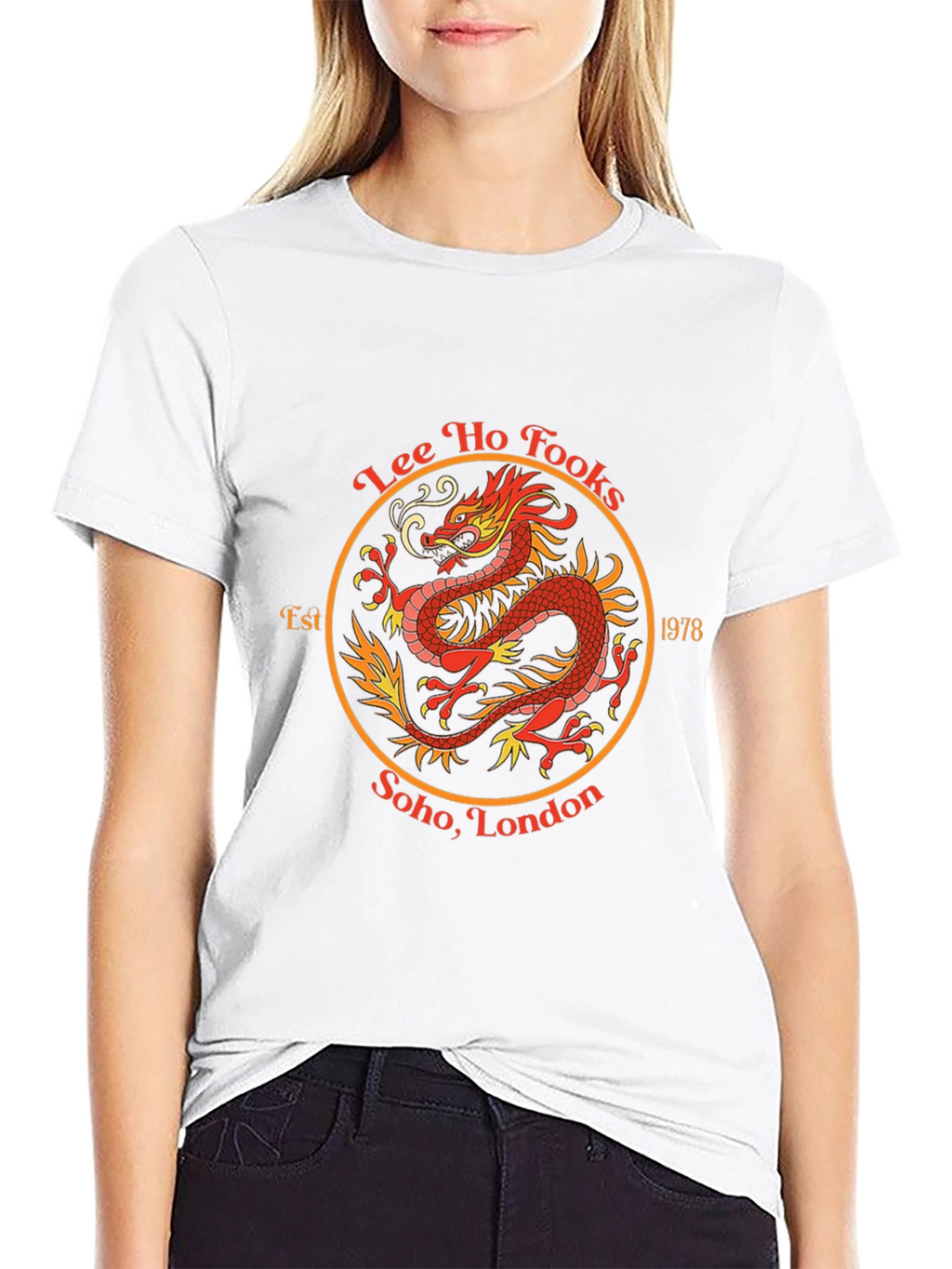 Lee Ho Fooks Dragon Tee - Soho London