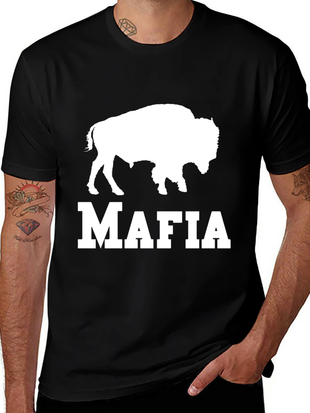 Buffalo Mafia Graphic Tee - Classic Fit