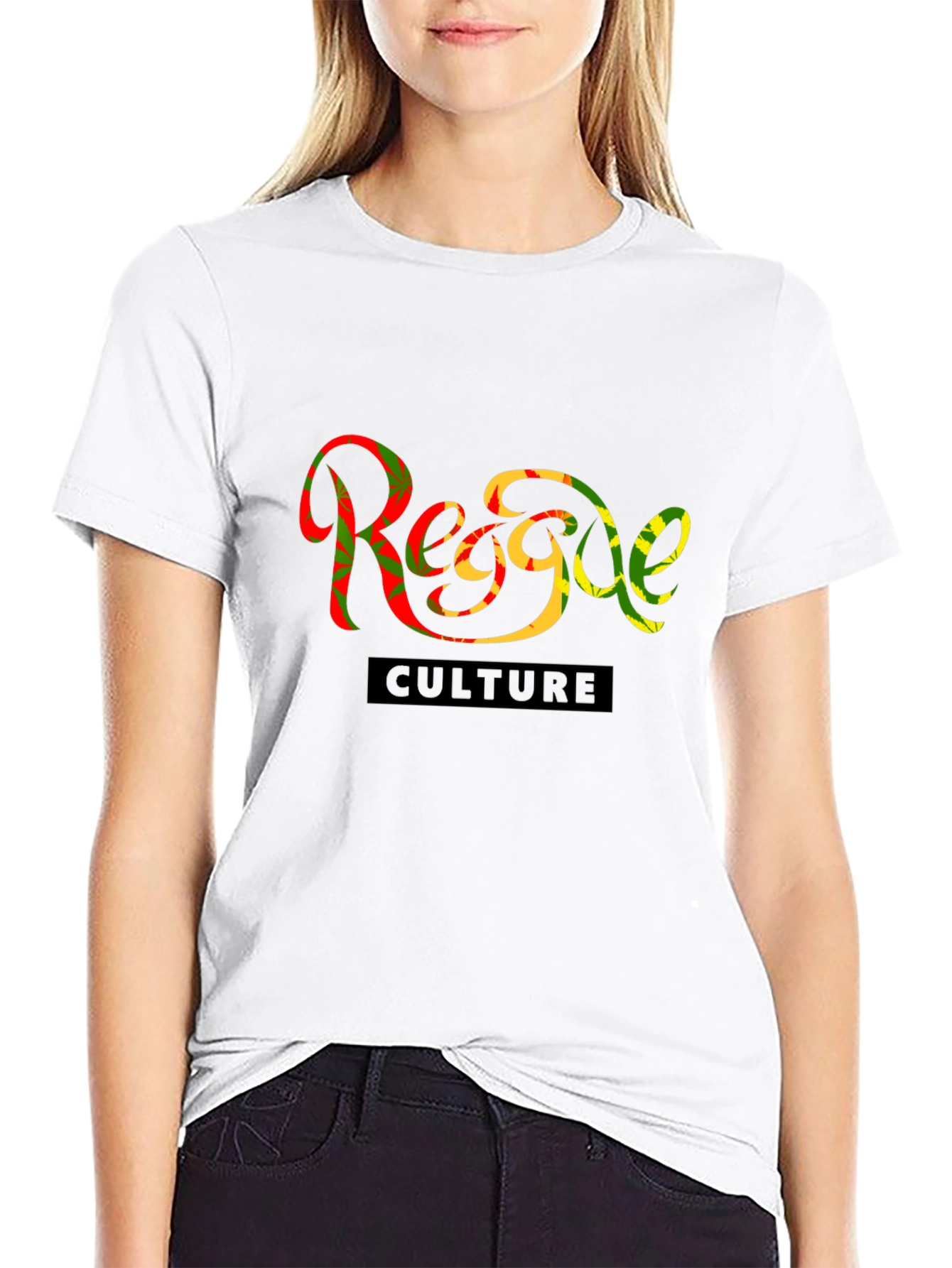 Reggae Culture Graphic Tee - Stylish Black T-Shirt