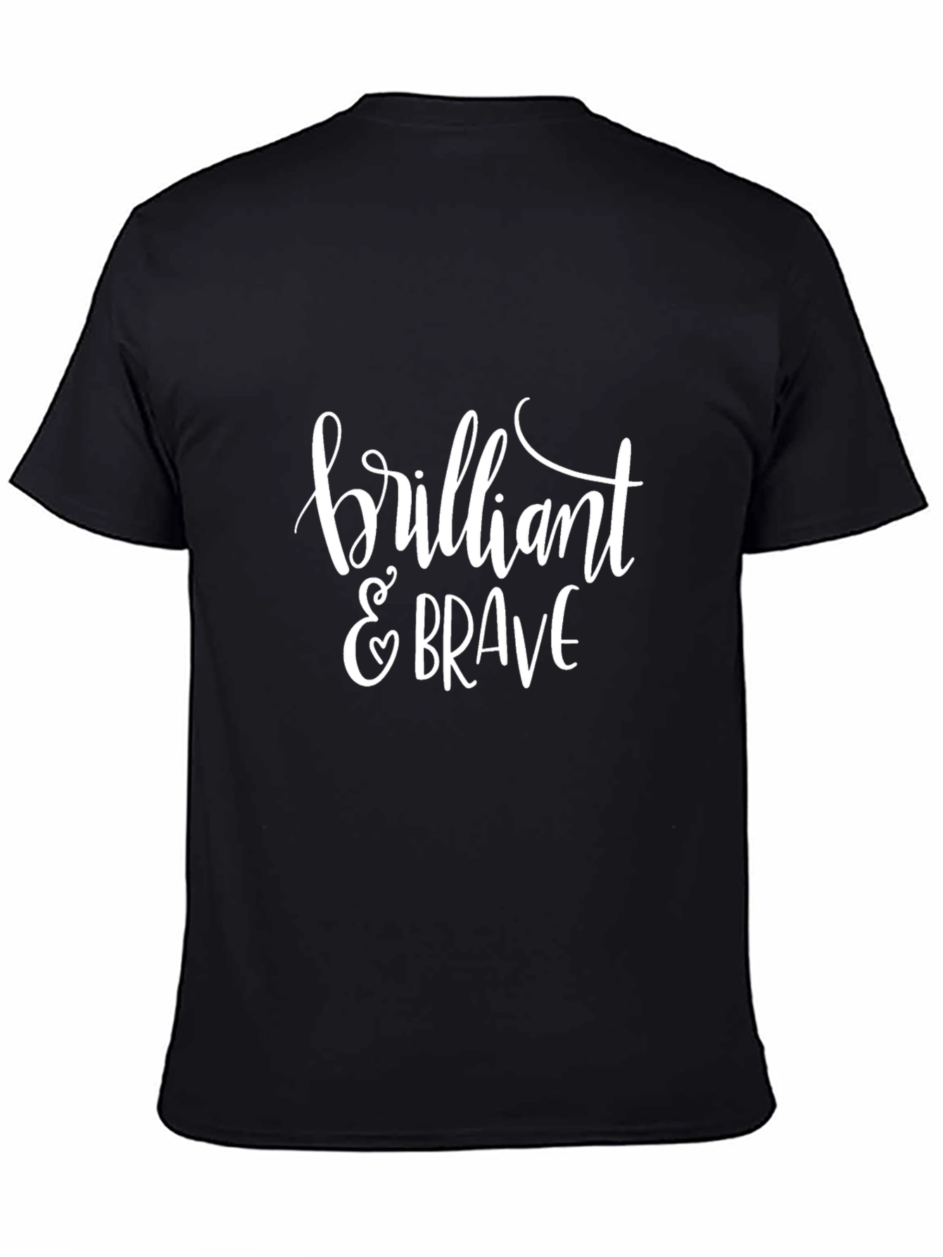 Brilliant & Brave Graphic Tee - Black