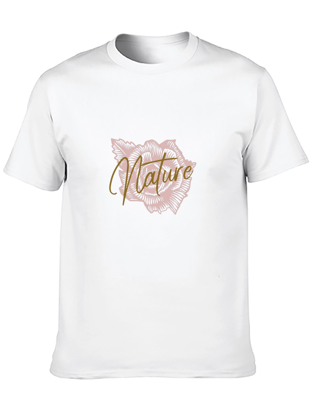 Black Mature Rose Graphic Tee