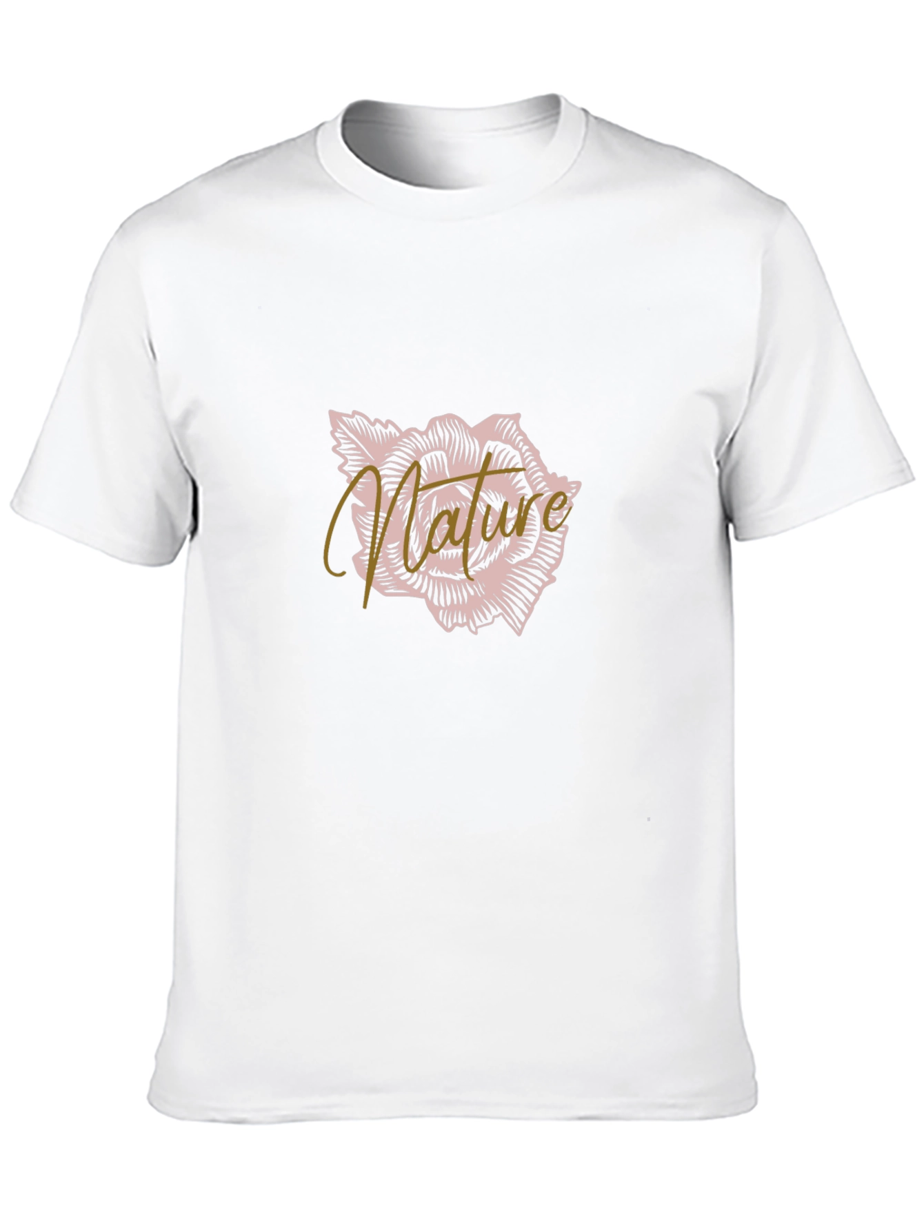 Black Mature Rose Graphic Tee