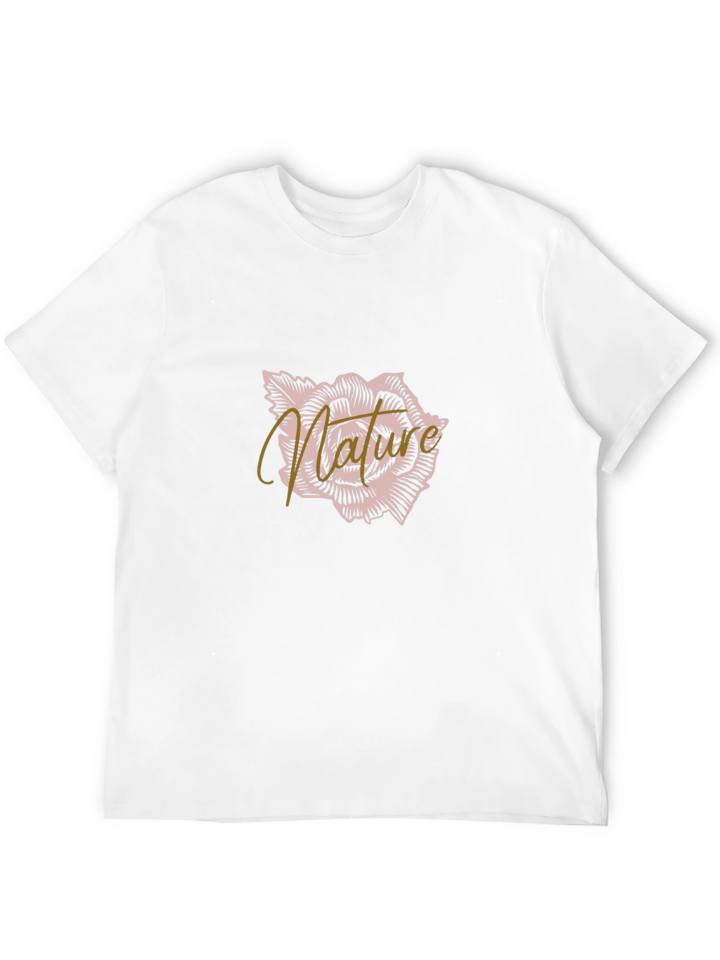 Black Mature Rose Graphic Tee
