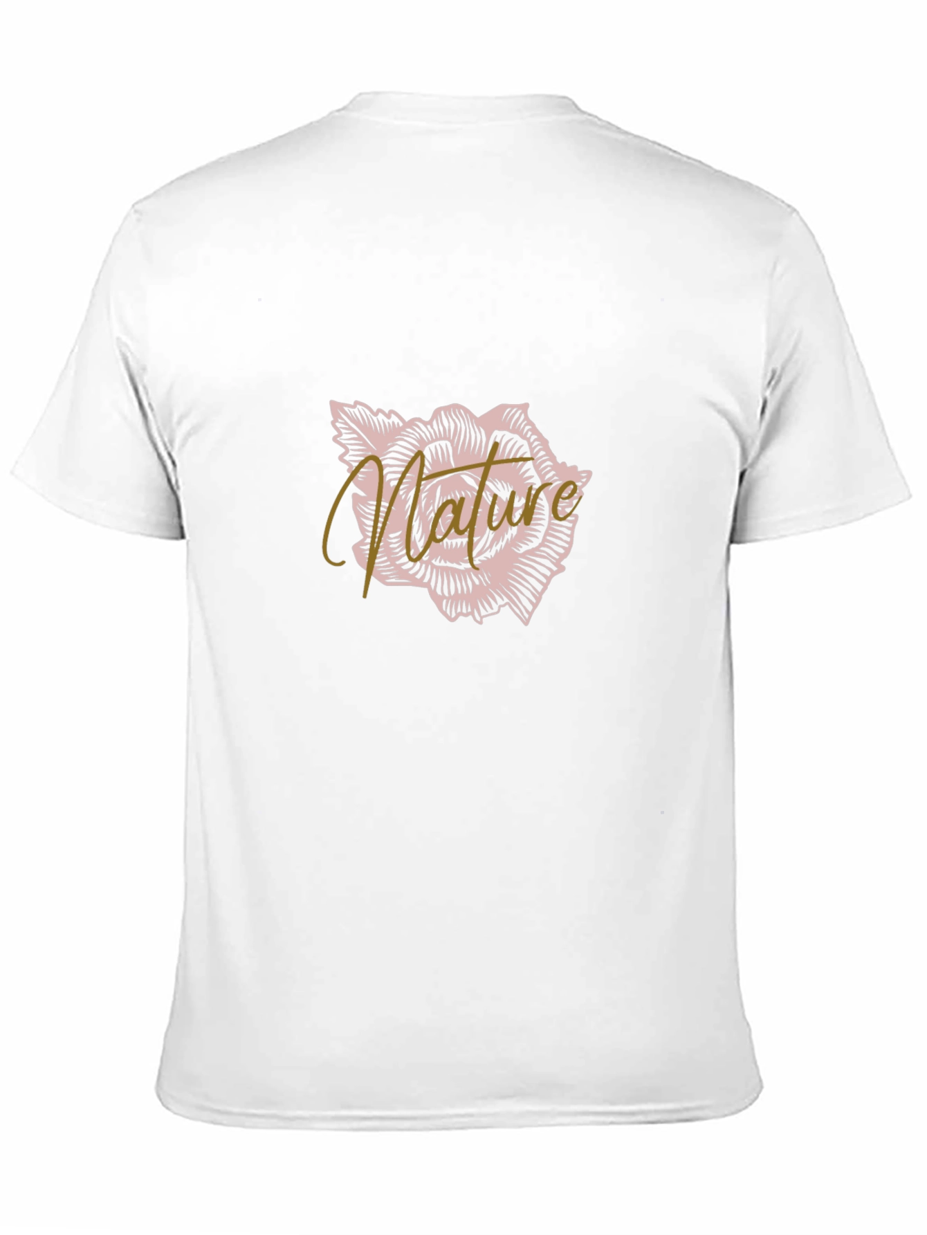 Black Mature Rose Graphic Tee