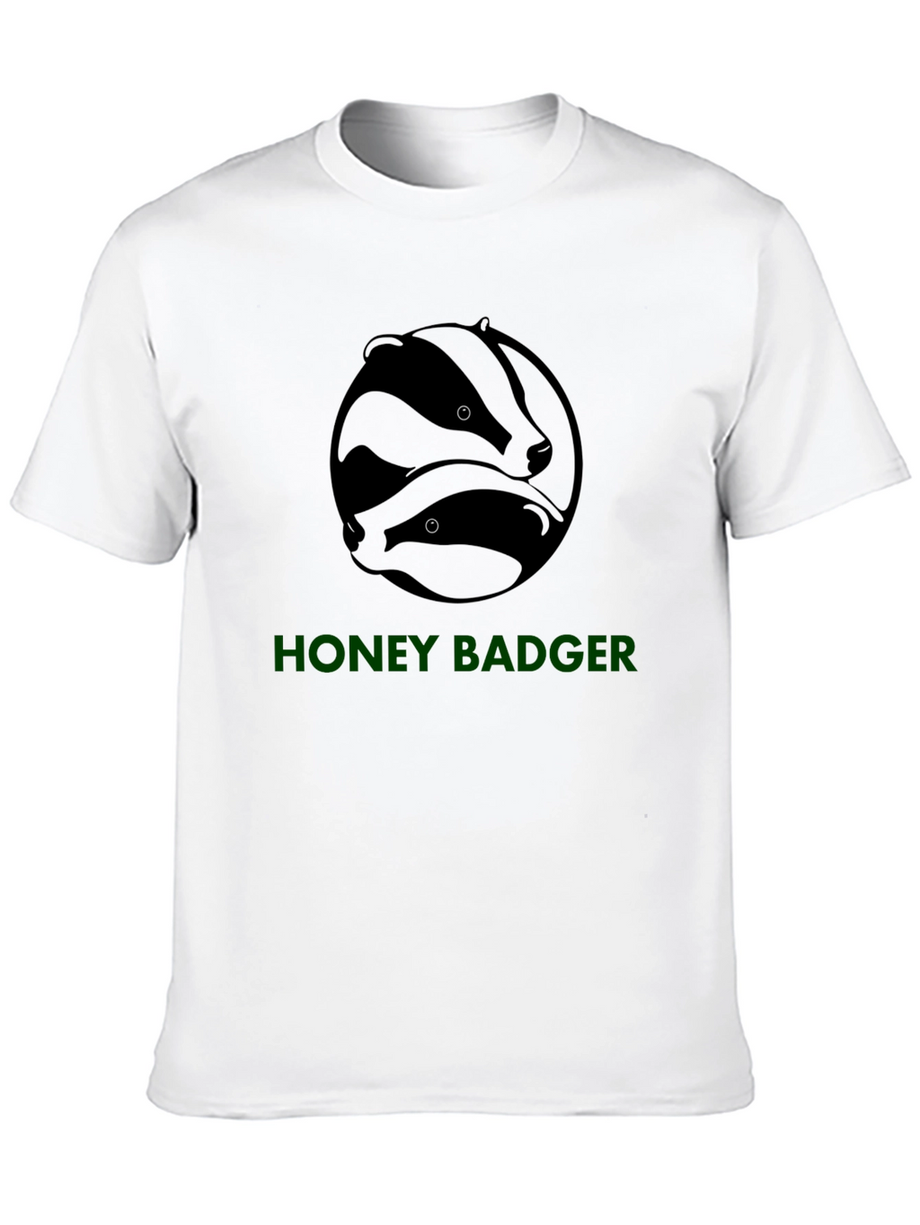 Honey Badger Graphic Tee - Black