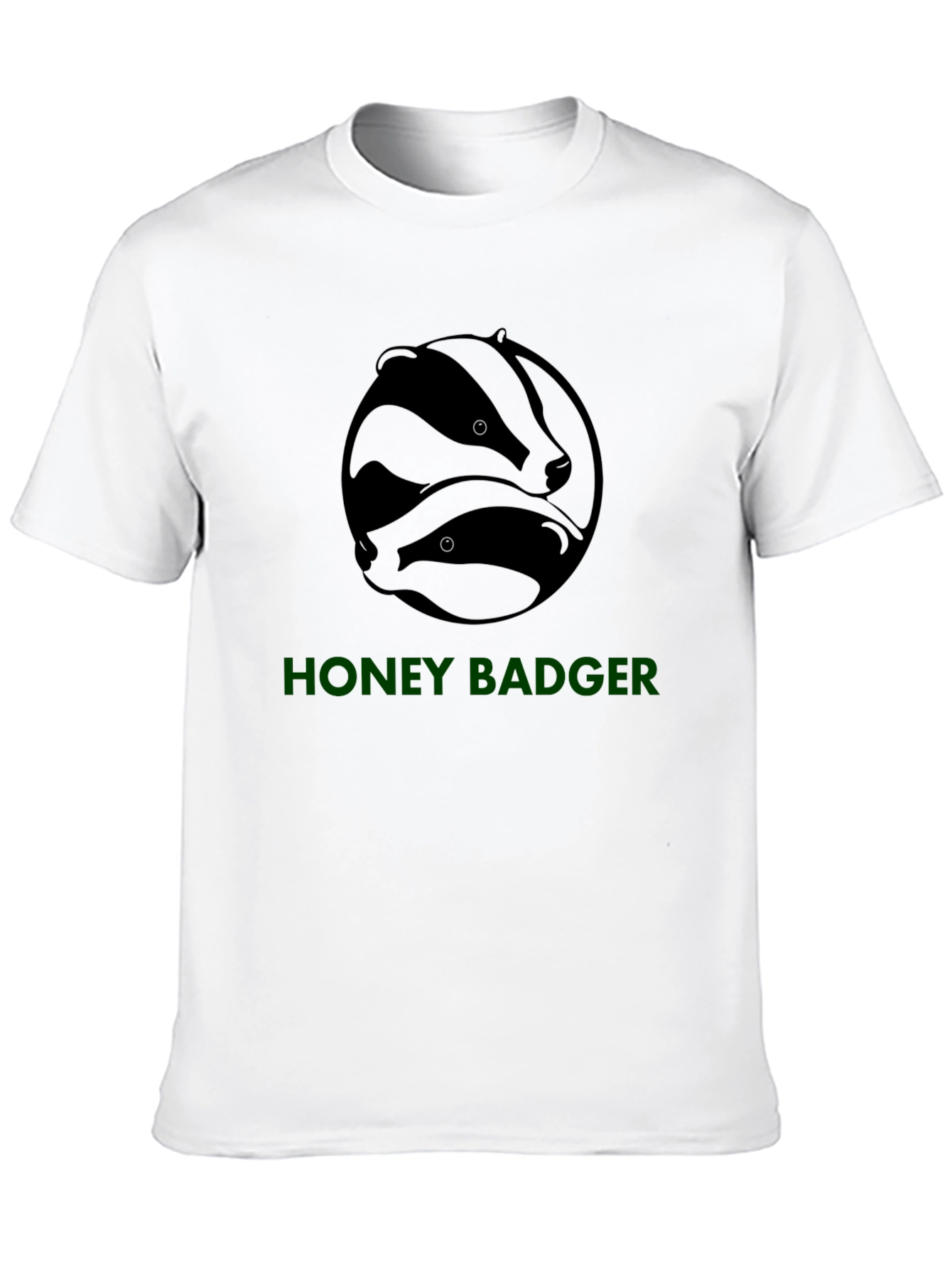 Honey Badger Graphic Tee - Black