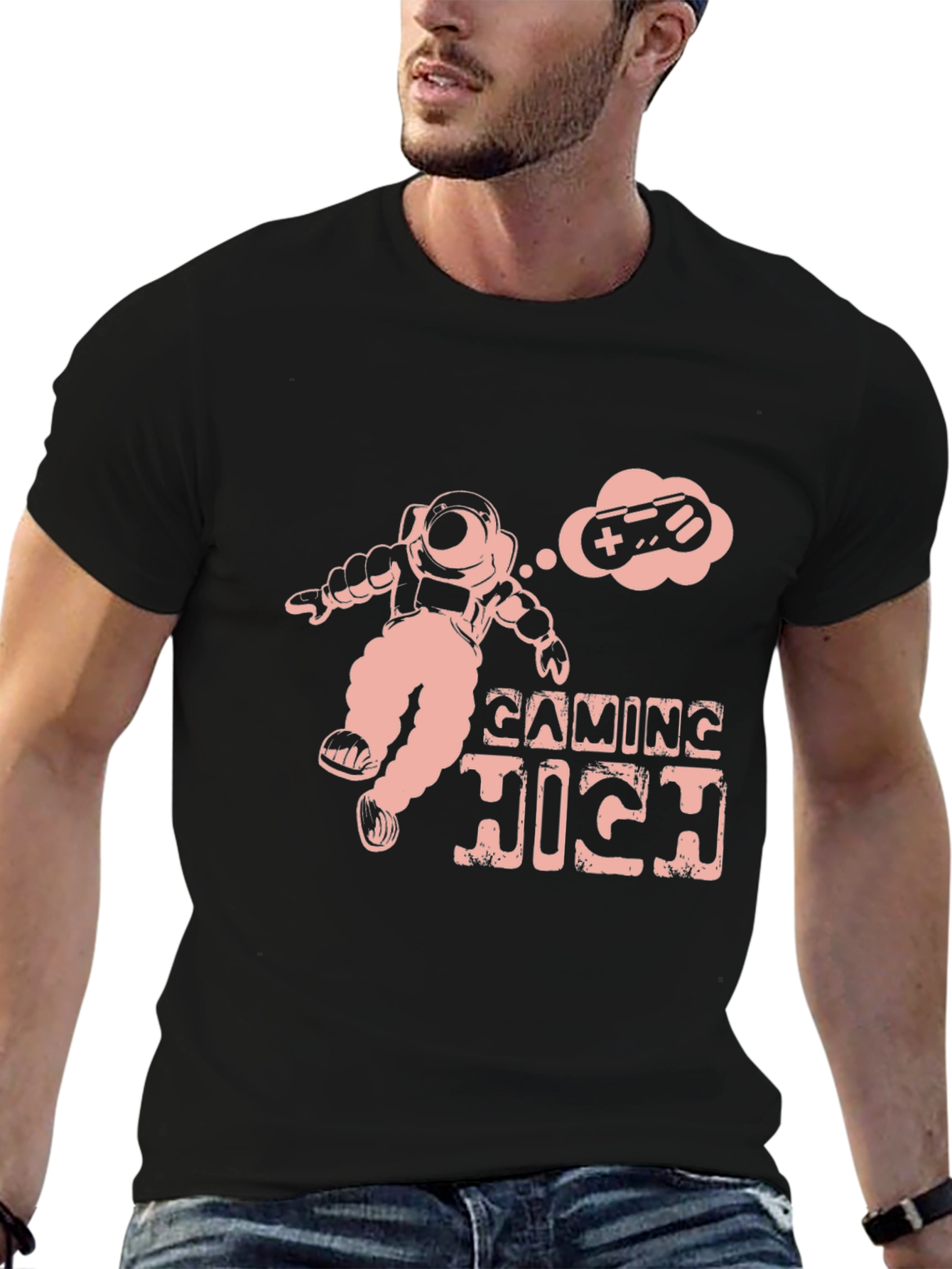 Gaming High Astronaut T-Shirt