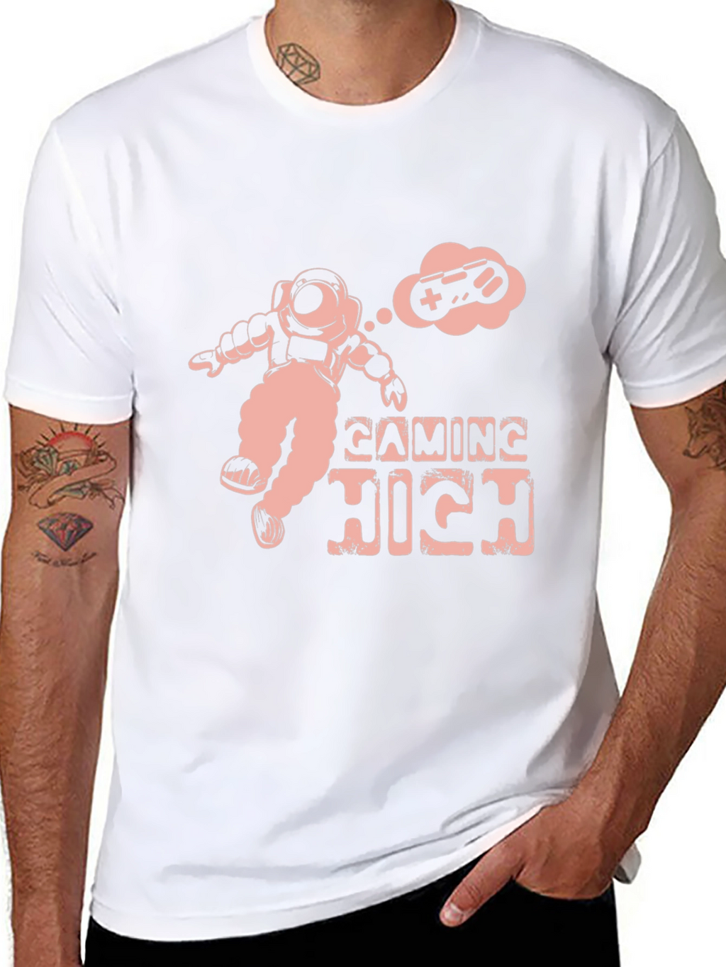 Gaming High Astronaut T-Shirt