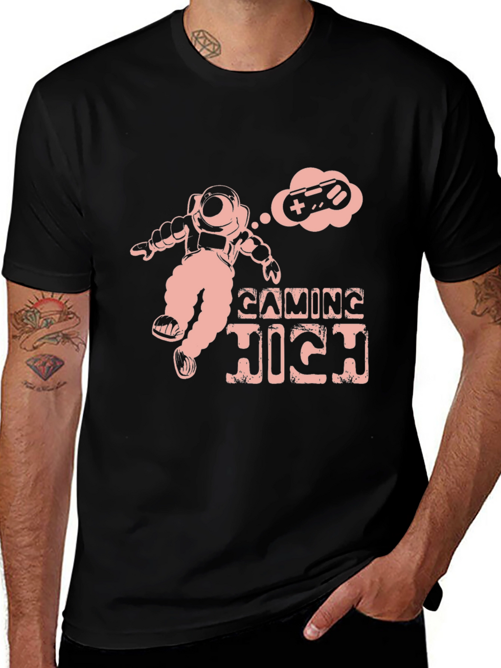 Gaming High Astronaut T-Shirt
