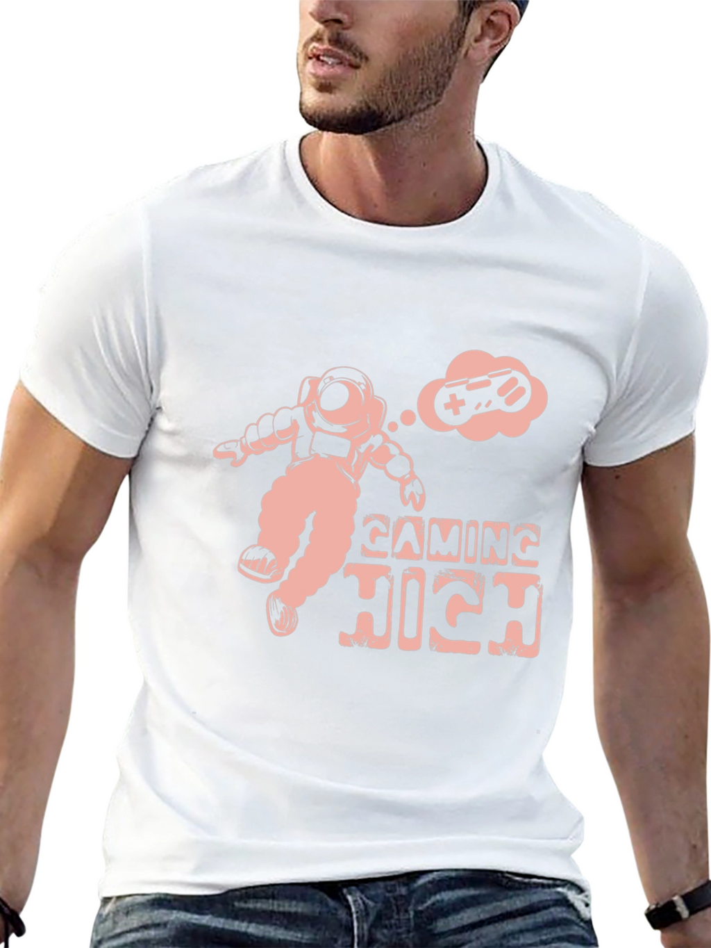 Gaming High Astronaut T-Shirt