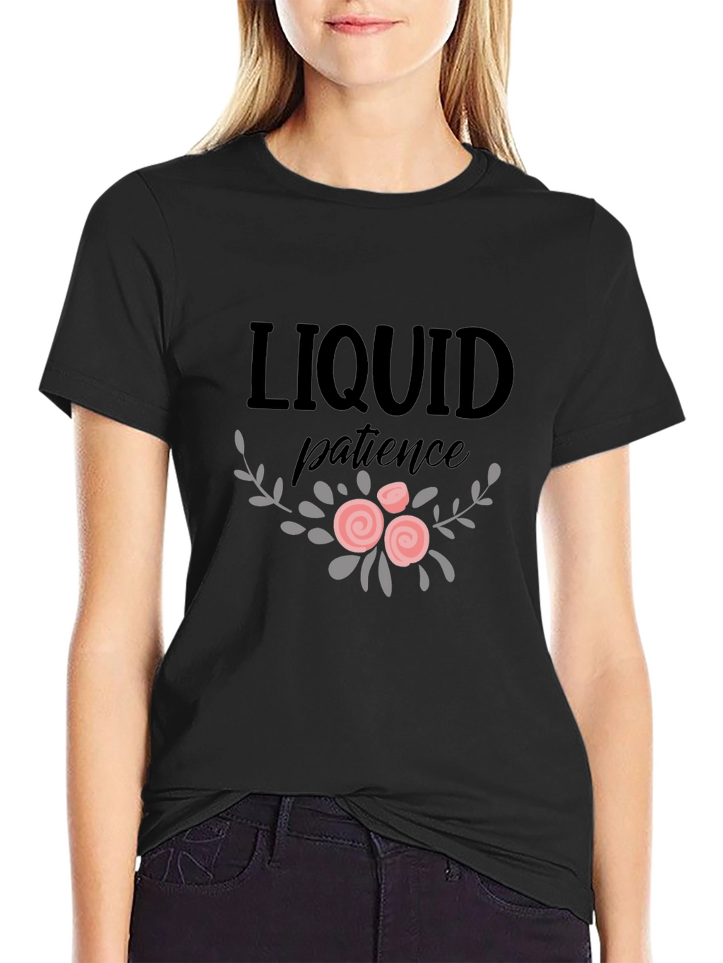 Liquid Patience Graphic Tee - Stylish Comfort