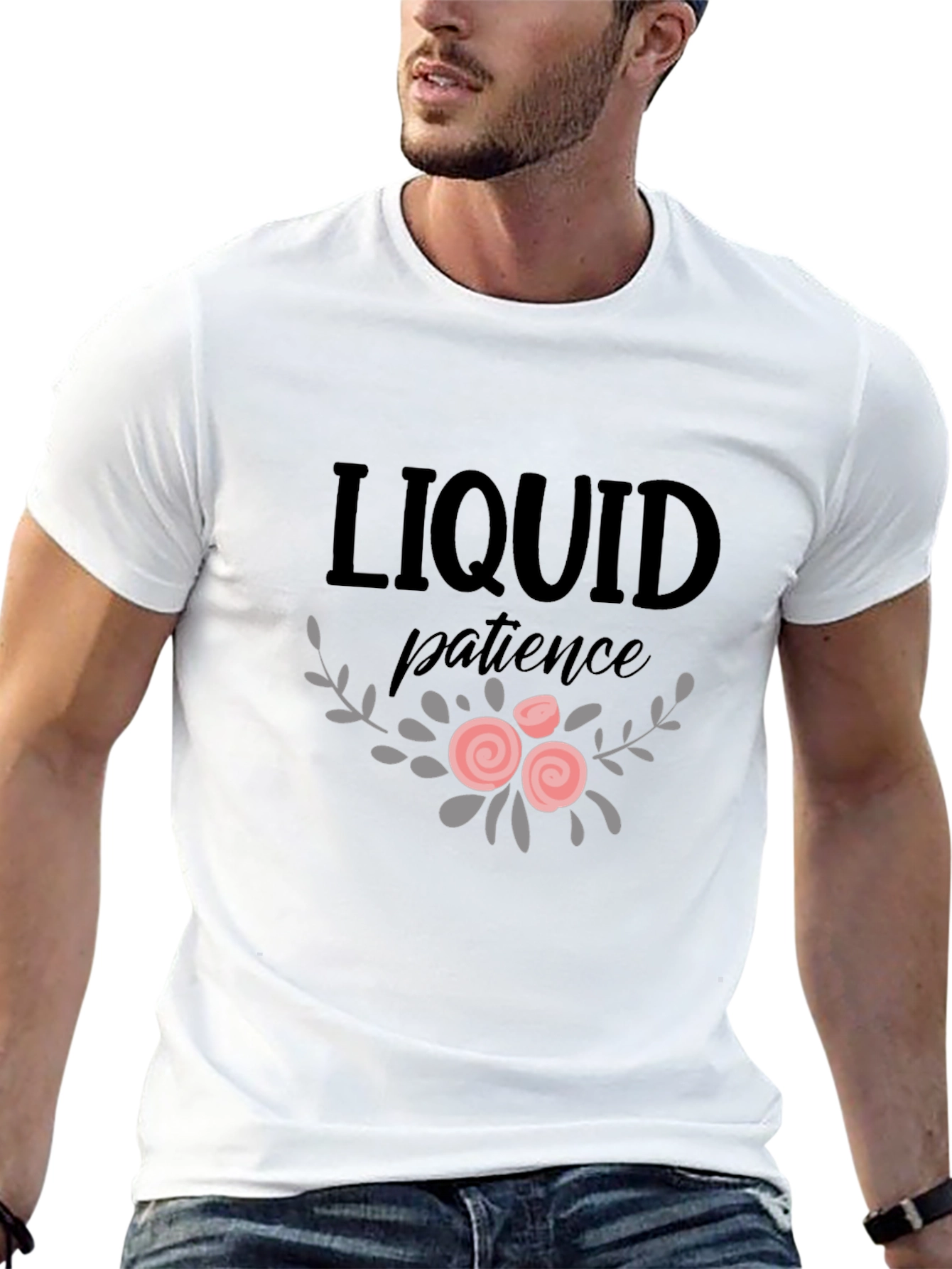 Liquid Patience Graphic Tee - Stylish Comfort