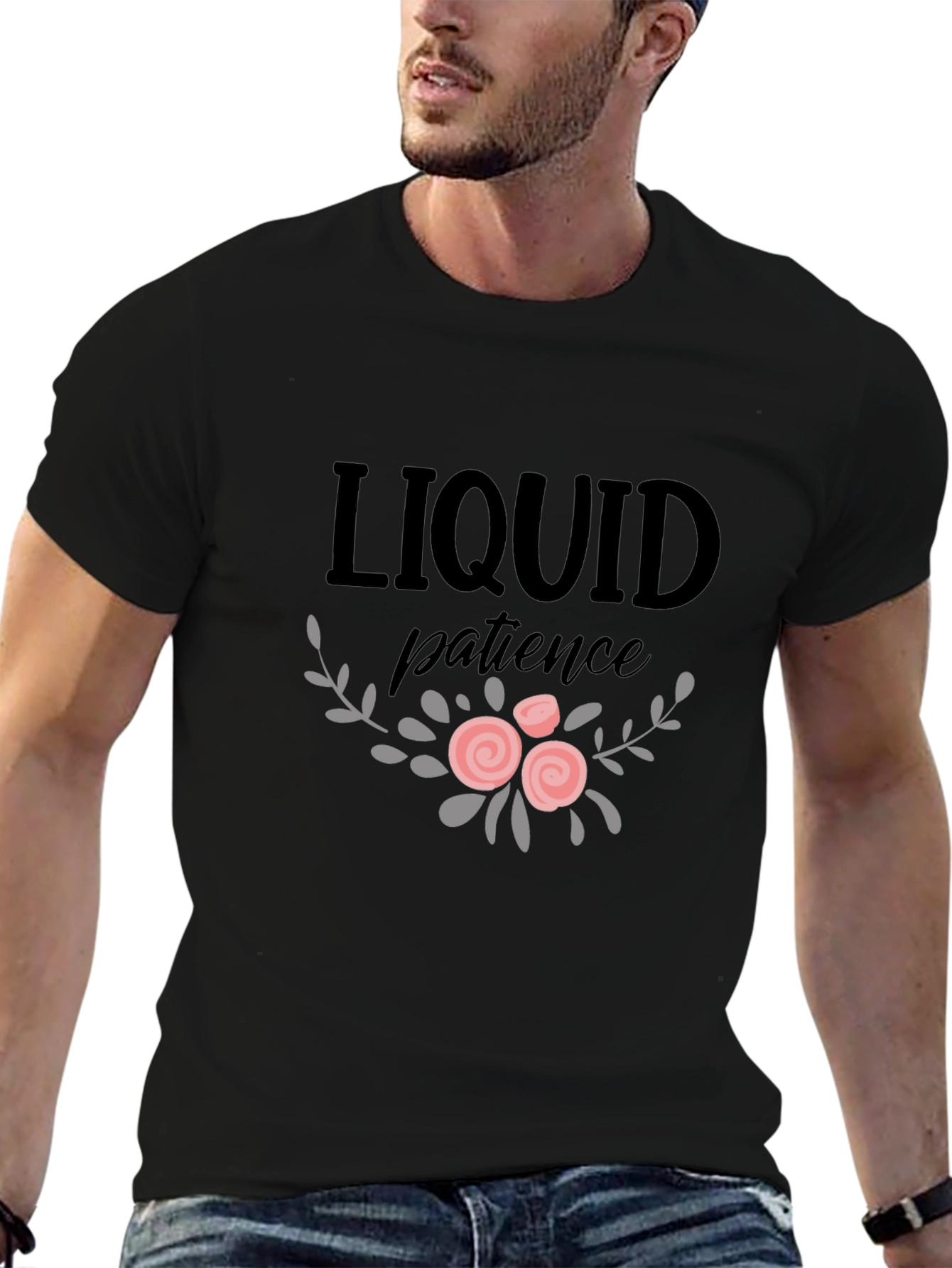 Liquid Patience Graphic Tee - Stylish Comfort