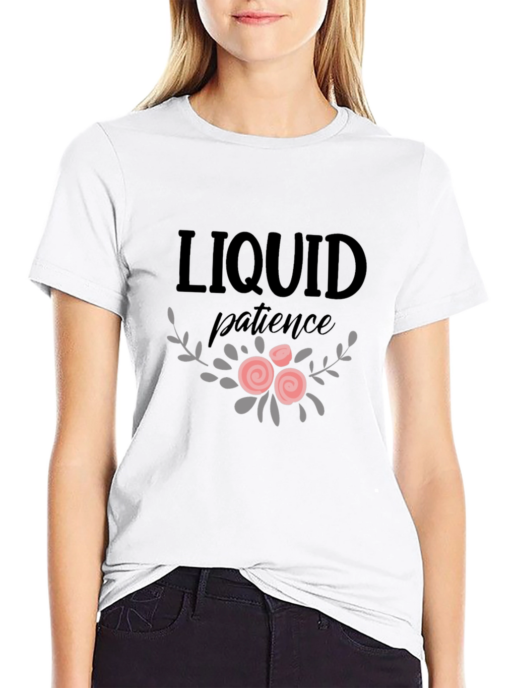 Liquid Patience Graphic Tee - Stylish Comfort