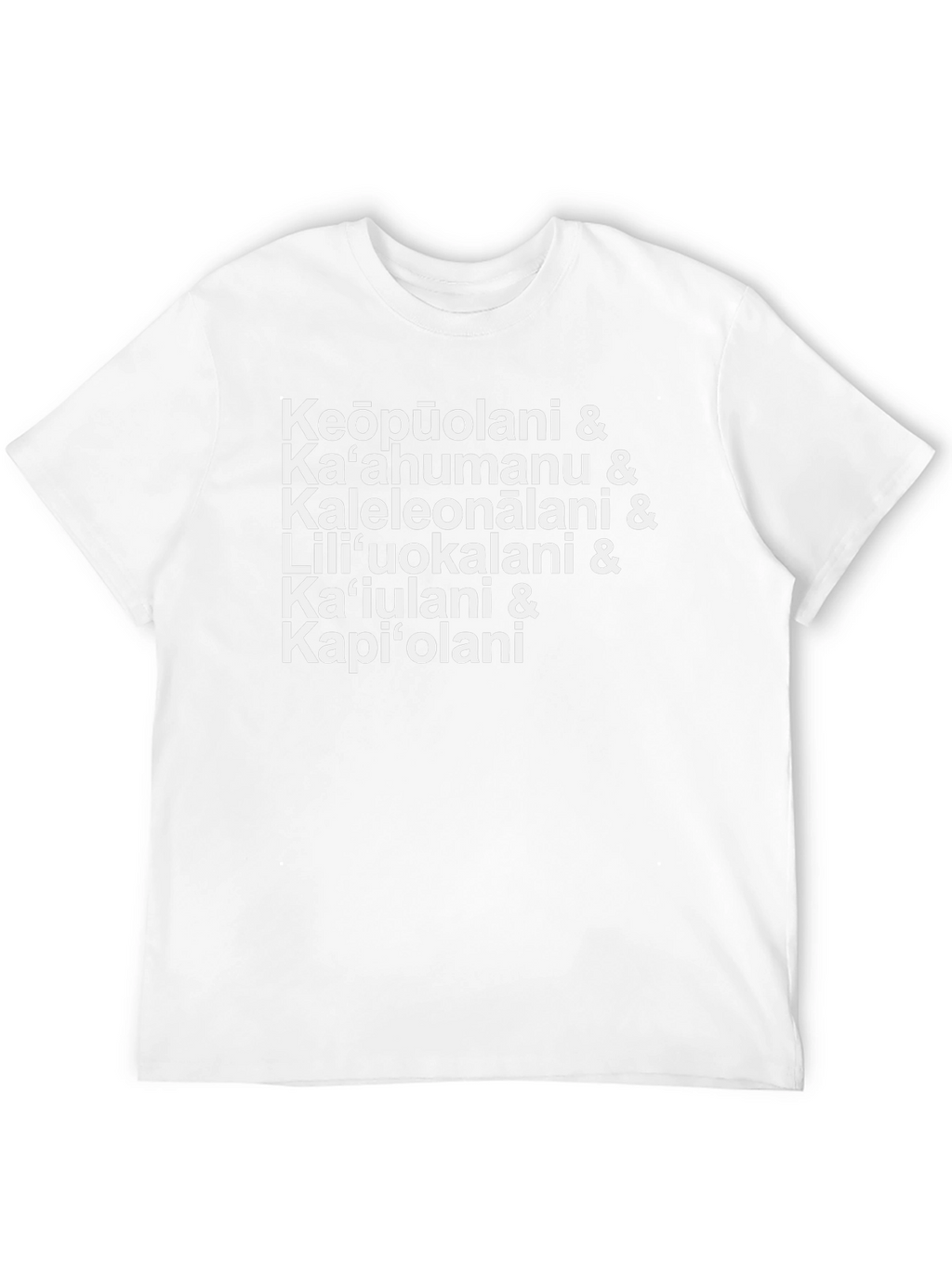 Keōpūolani Hawaiian Queens Black T-Shirt