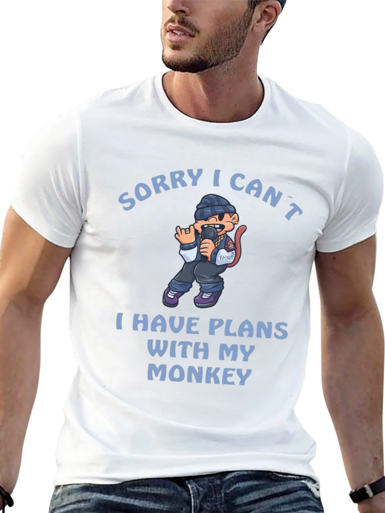 Sorry I Cant Monkey T-Shirt