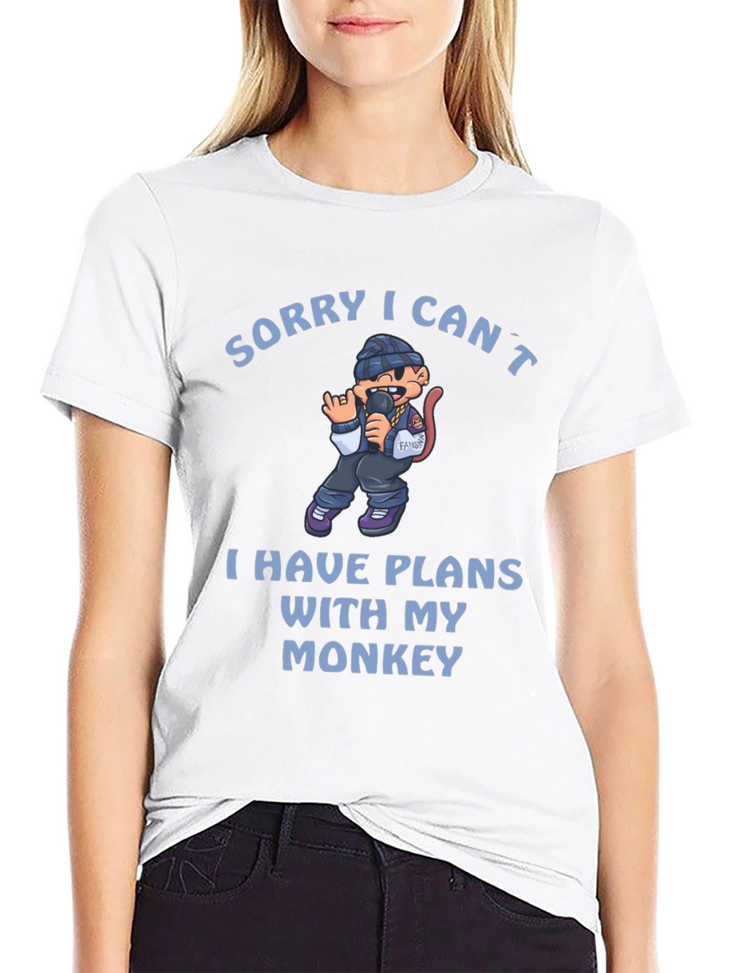 Sorry I Cant Monkey T-Shirt