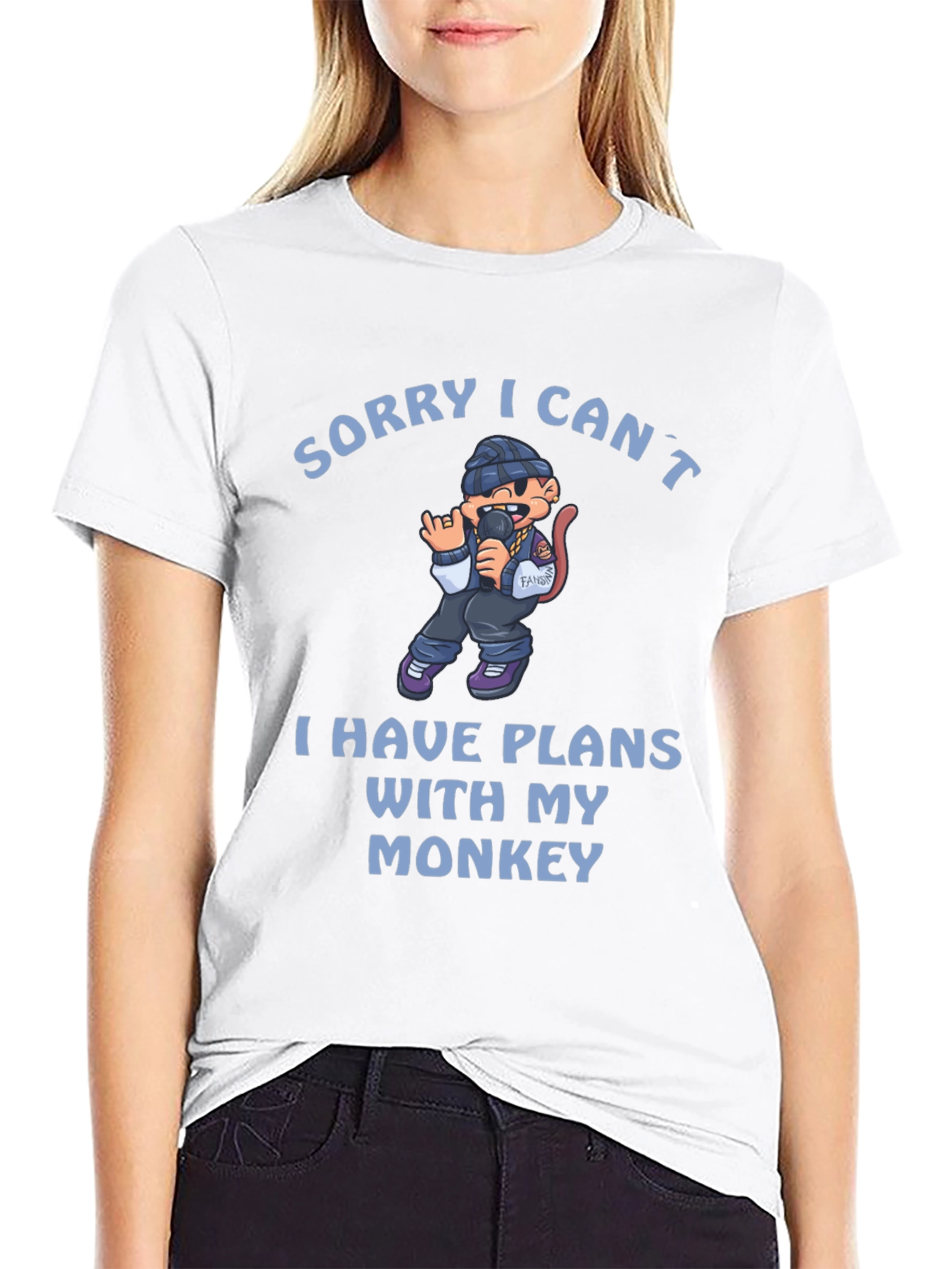 Sorry I Cant Monkey T-Shirt