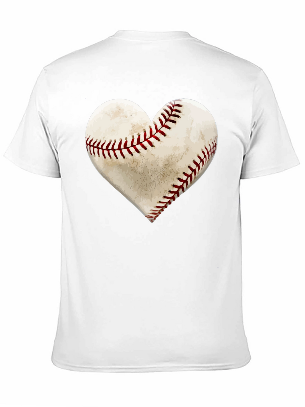 Baseball Heart T-Shirt - Sports Lover Tee