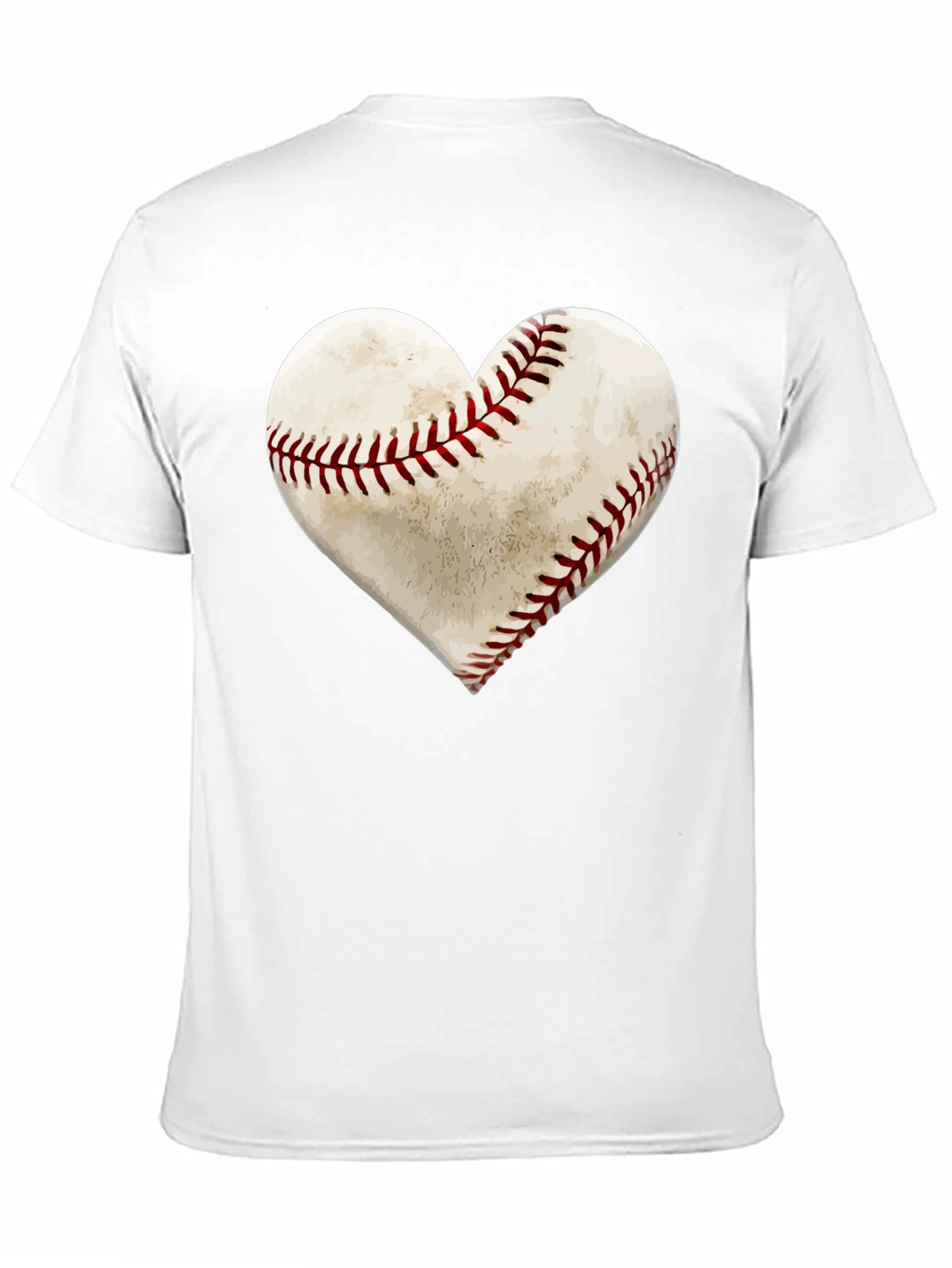 Baseball Heart T-Shirt - Sports Lover Tee