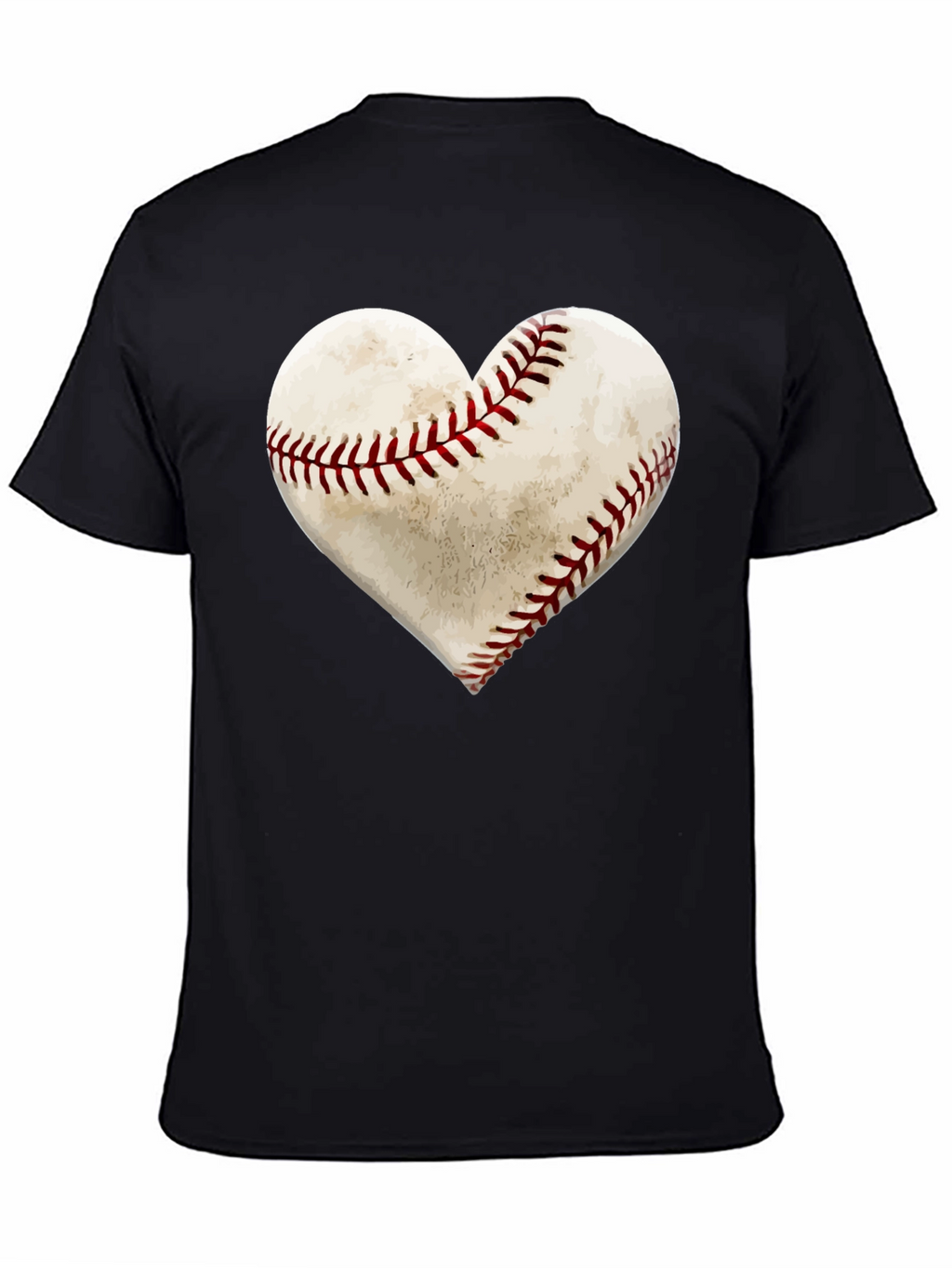 Baseball Heart T-Shirt - Sports Lover Tee