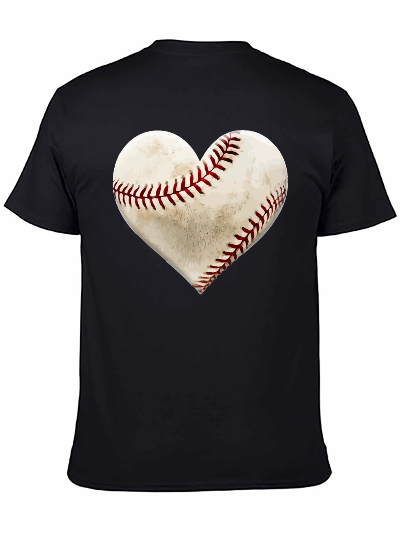 Baseball Heart T-Shirt - Sports Lover Tee