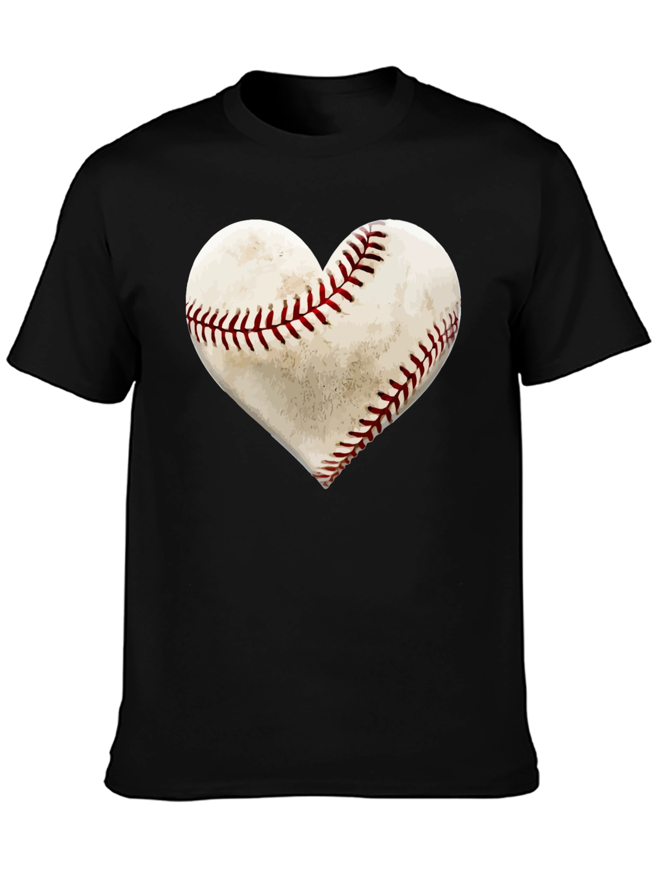 Baseball Heart T-Shirt - Sports Lover Tee