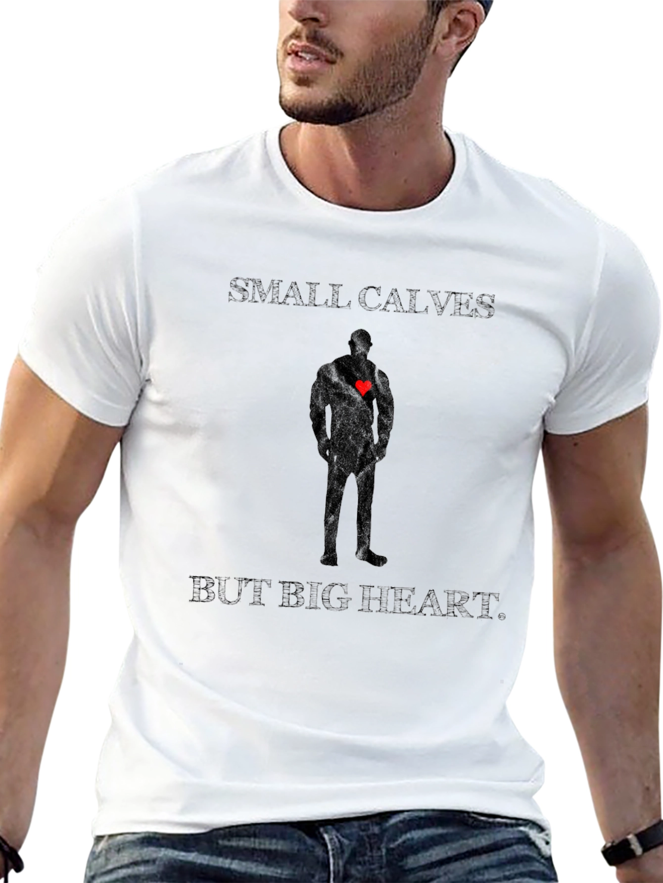 Small Calves Big Heart Graphic Tee