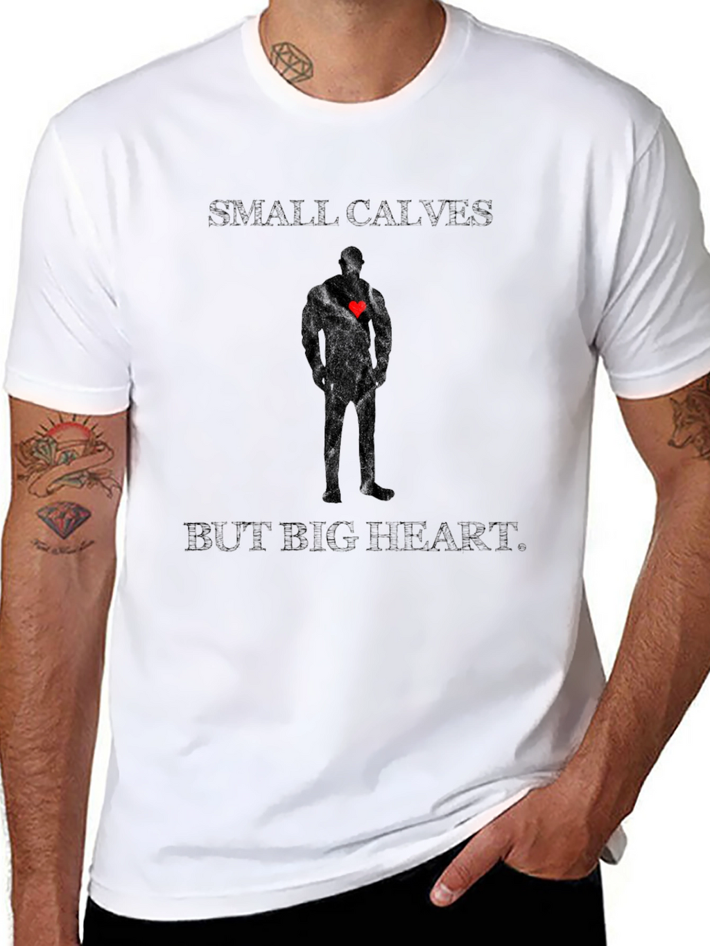 Small Calves Big Heart Graphic Tee
