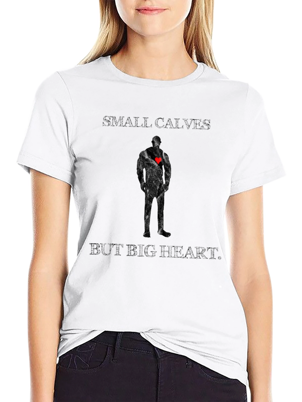 Small Calves Big Heart Graphic Tee