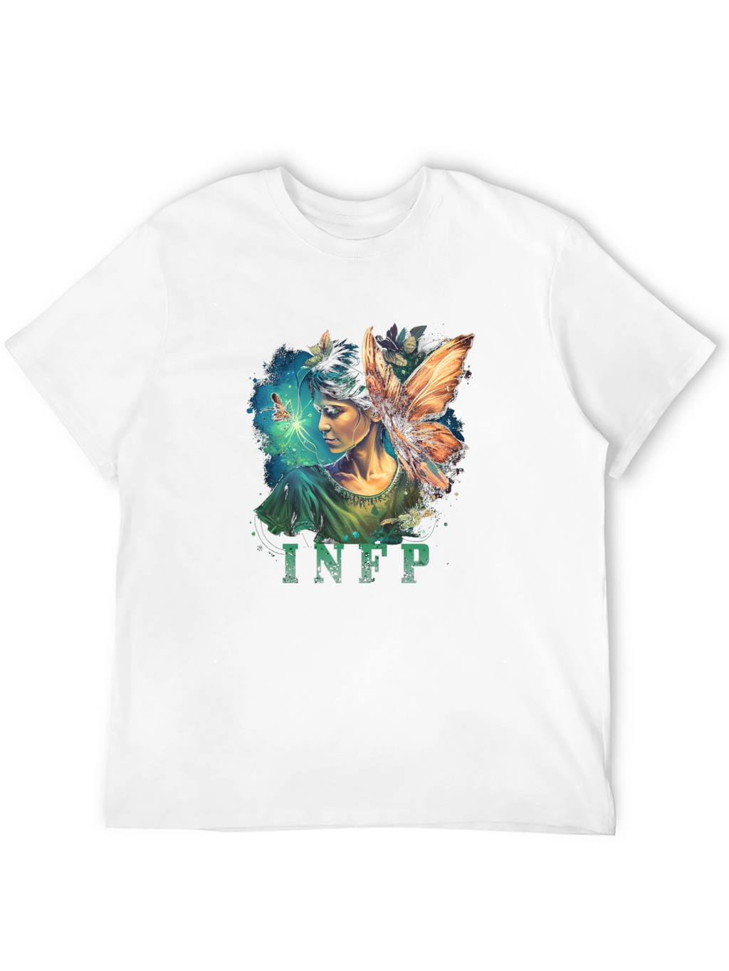 INFP Fairycore Black Tee