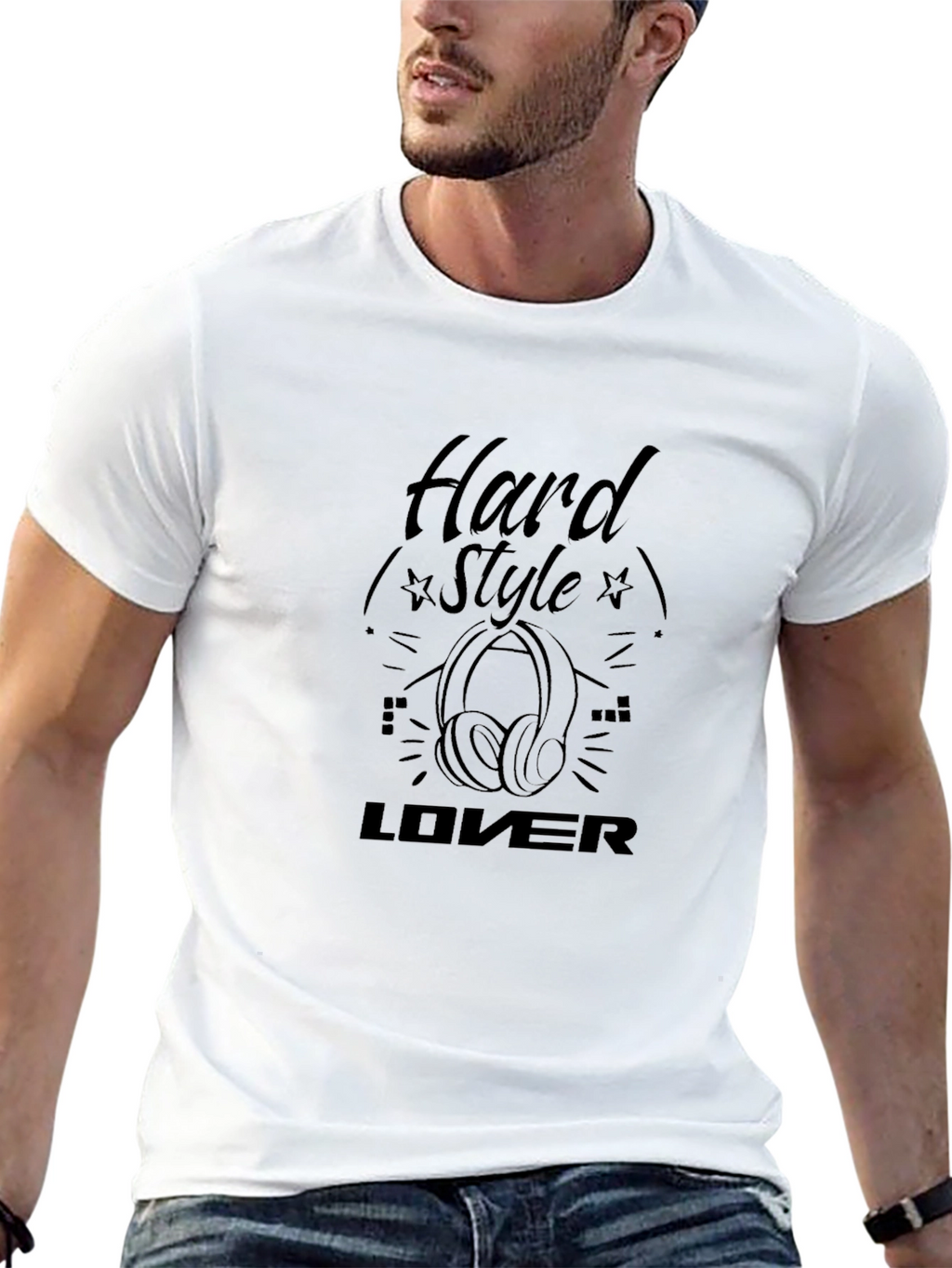 Hard Style Lover Black Graphic Tee