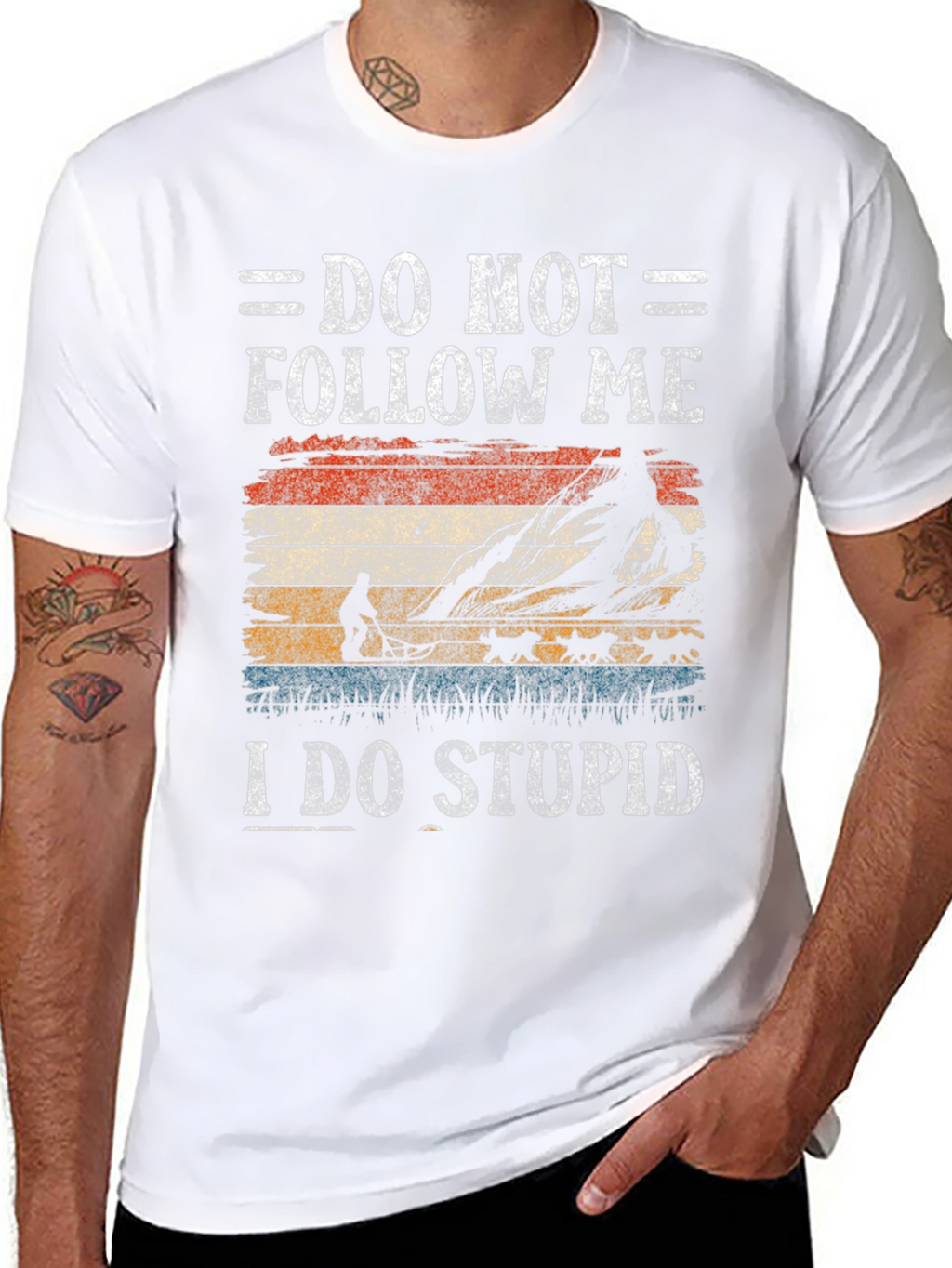 Do Not Follow Me Hiking T-Shirt