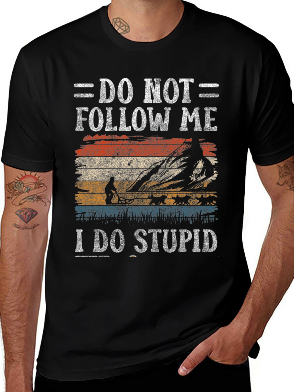 Do Not Follow Me Hiking T-Shirt