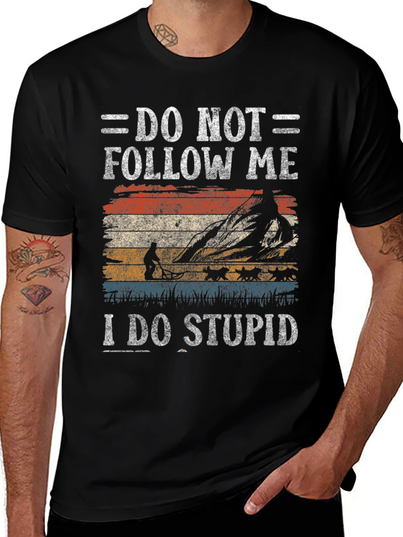 Do Not Follow Me Hiking T-Shirt