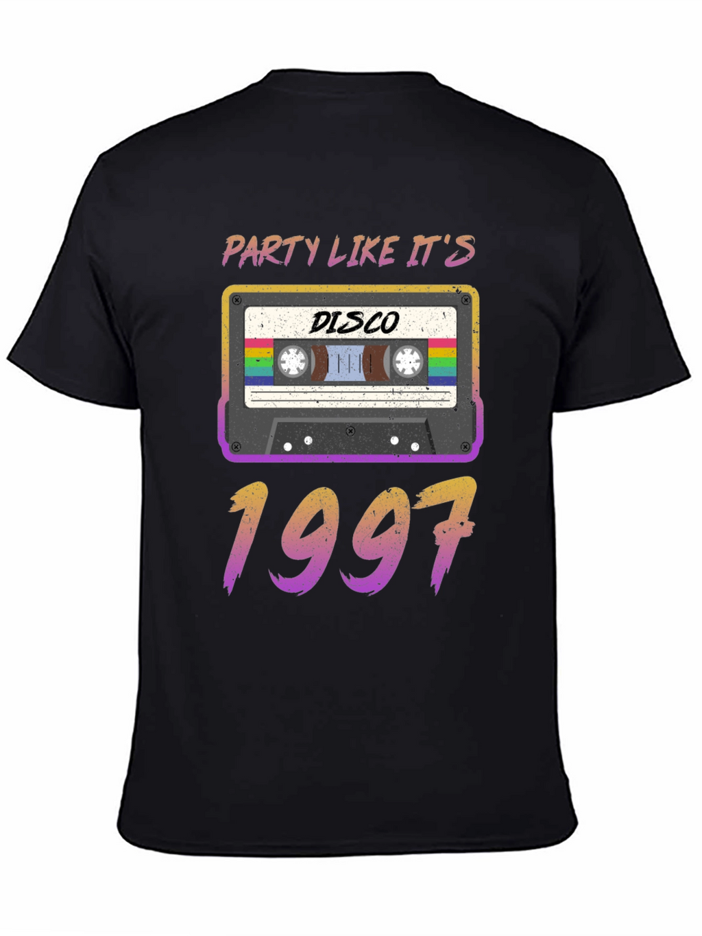 Disco Party Like Its 1997 Cassette Tape T-Shirt