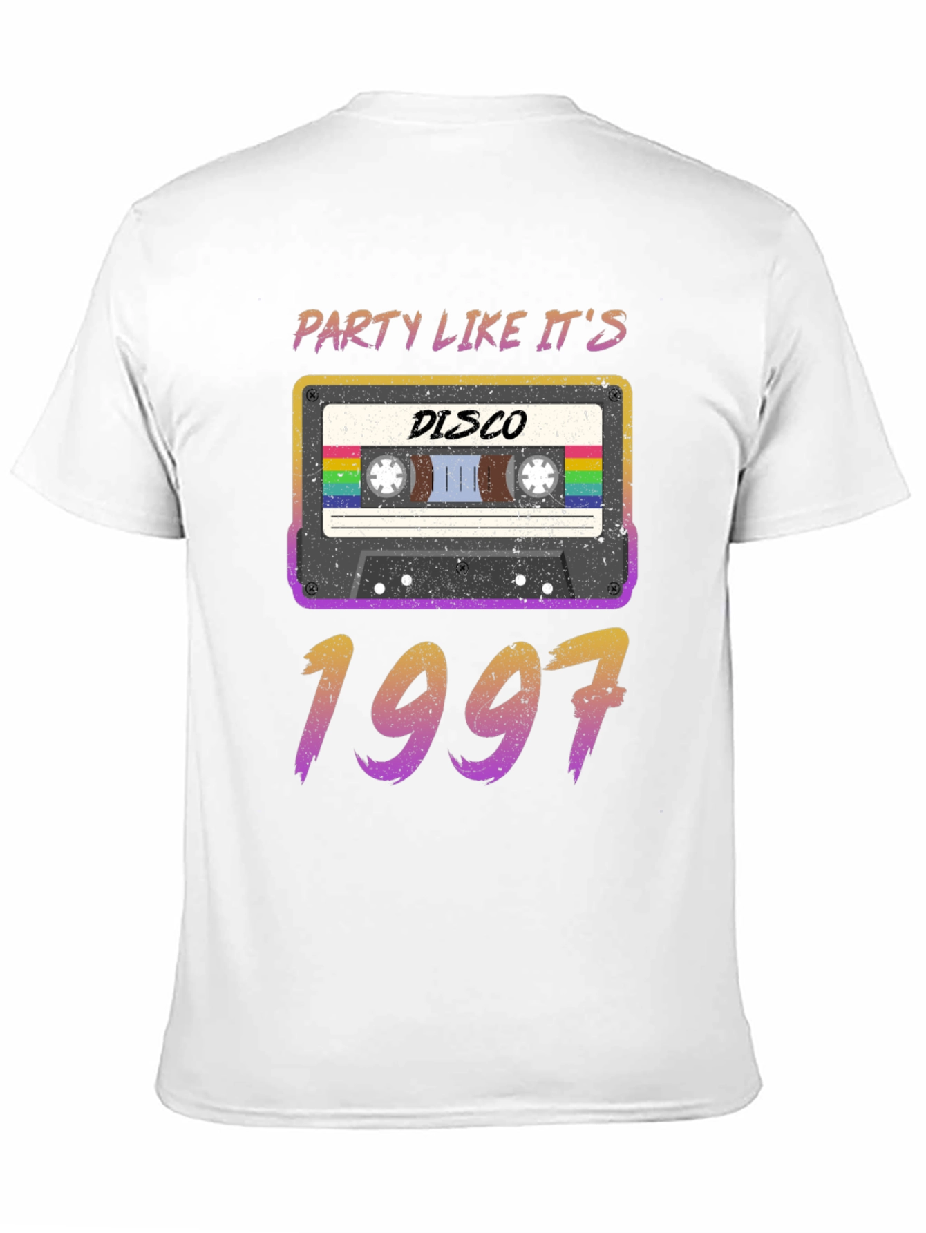 Disco Party Like Its 1997 Cassette Tape T-Shirt
