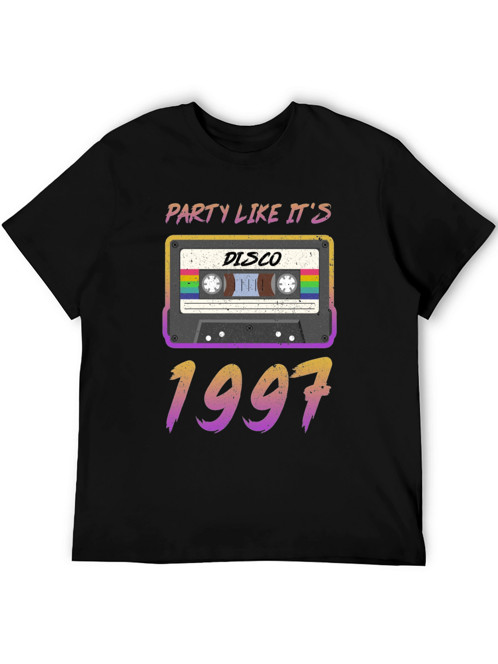 Disco Party Like Its 1997 Cassette Tape T-Shirt