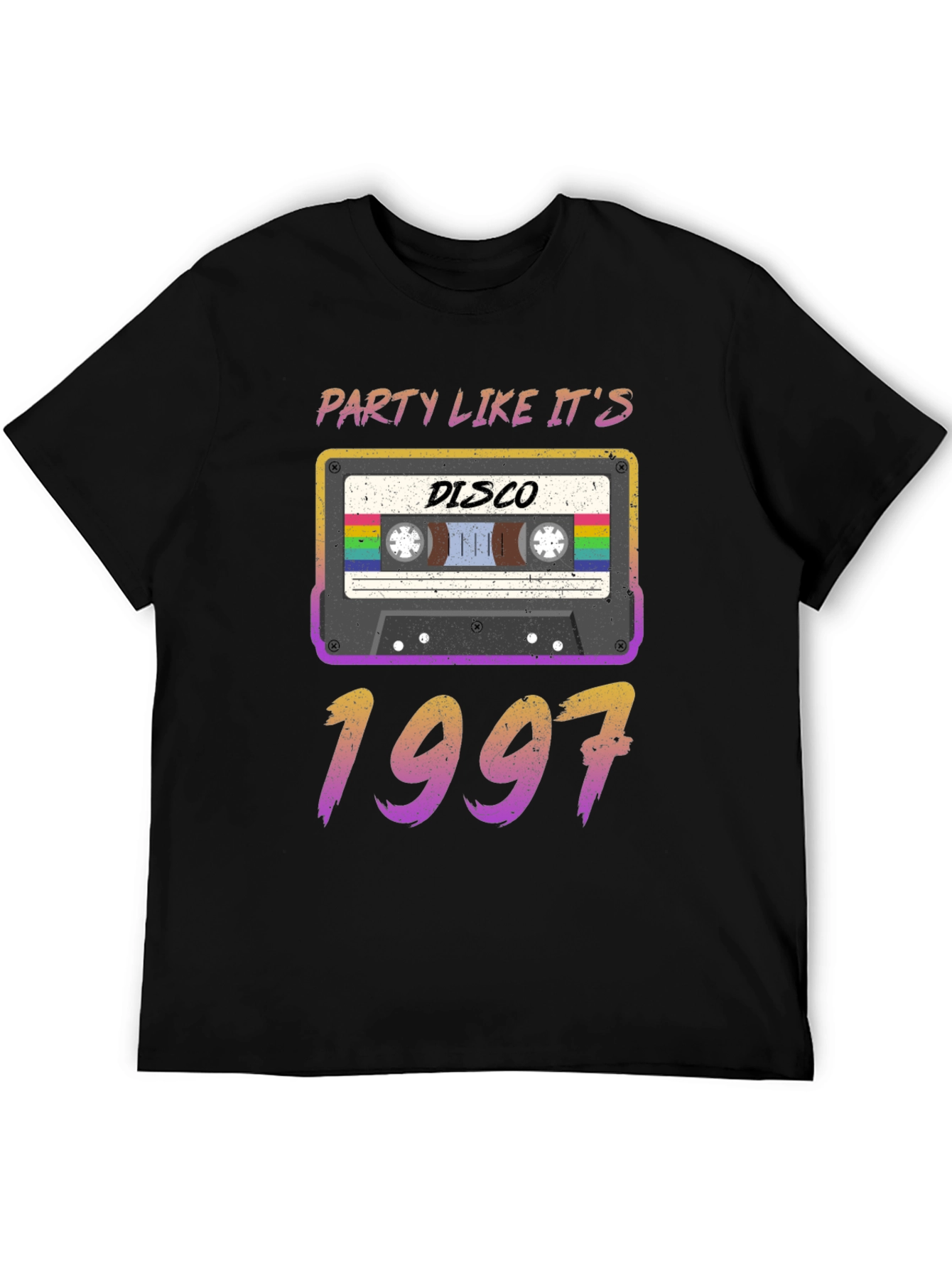 Disco Party Like Its 1997 Cassette Tape T-Shirt