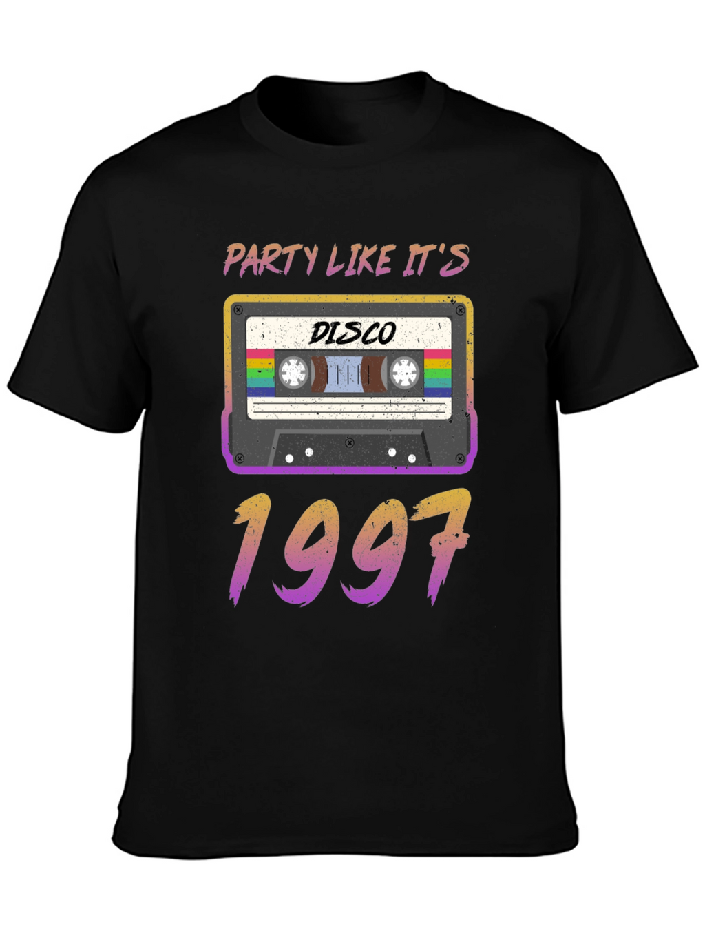 Disco Party Like Its 1997 Cassette Tape T-Shirt