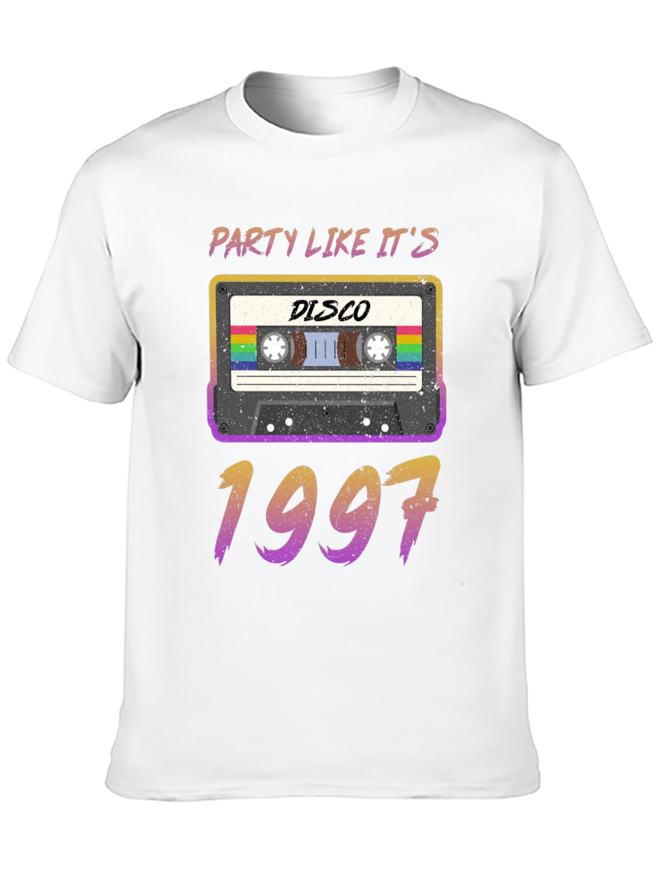 Disco Party Like Its 1997 Cassette Tape T-Shirt