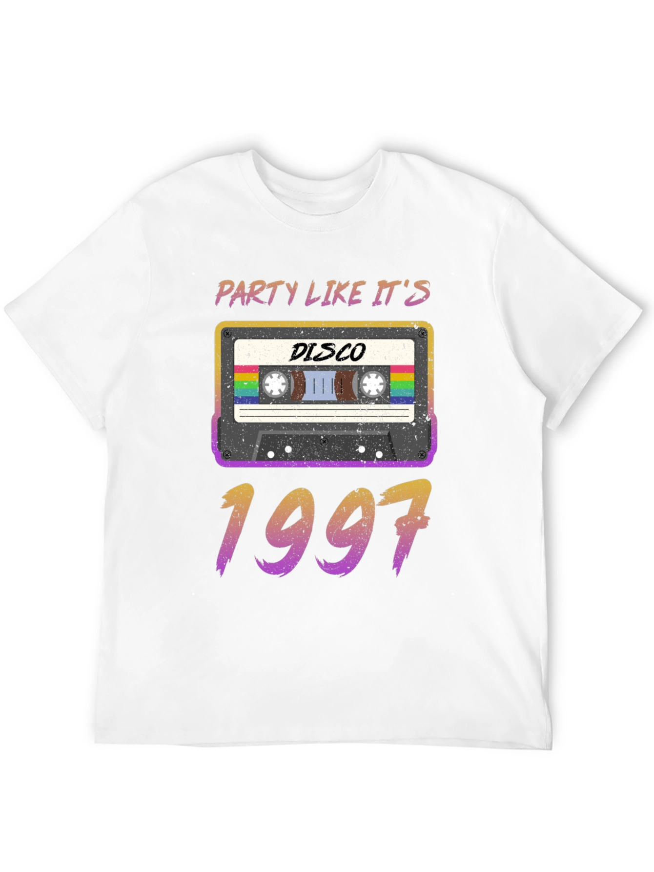 Disco Party Like Its 1997 Cassette Tape T-Shirt